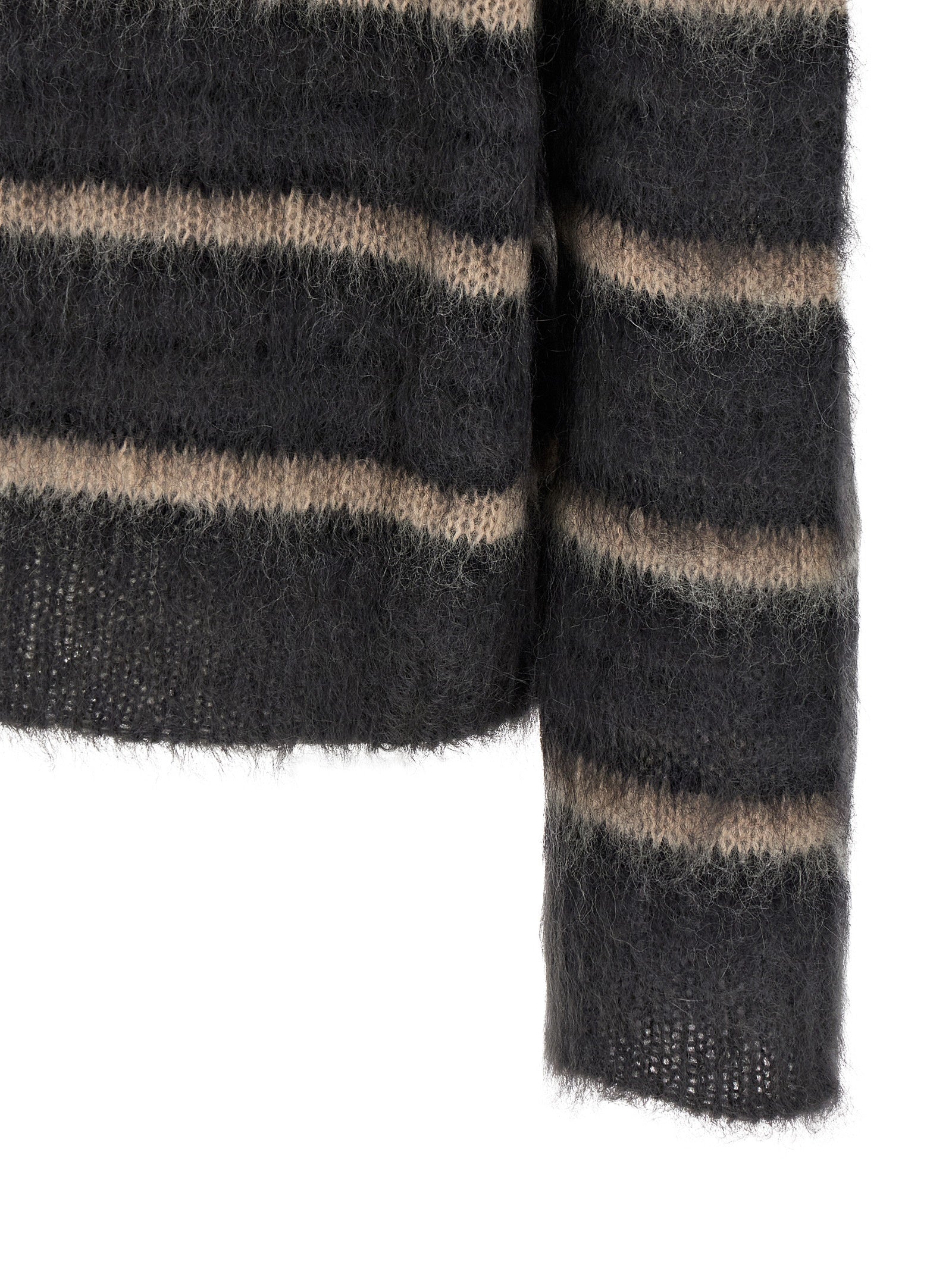 Gray Fabric Cardigan