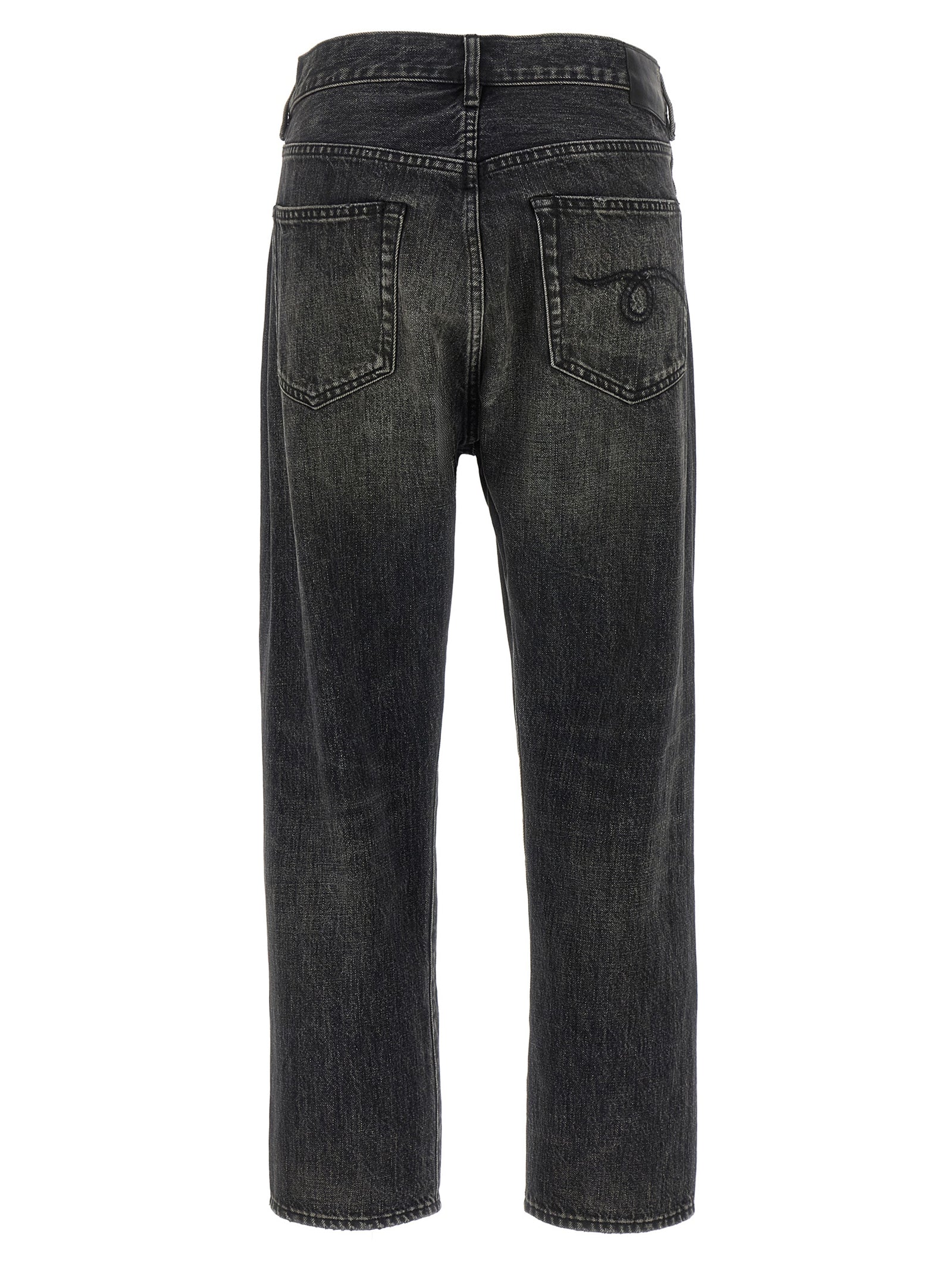 Black Cotton Jeans Denim