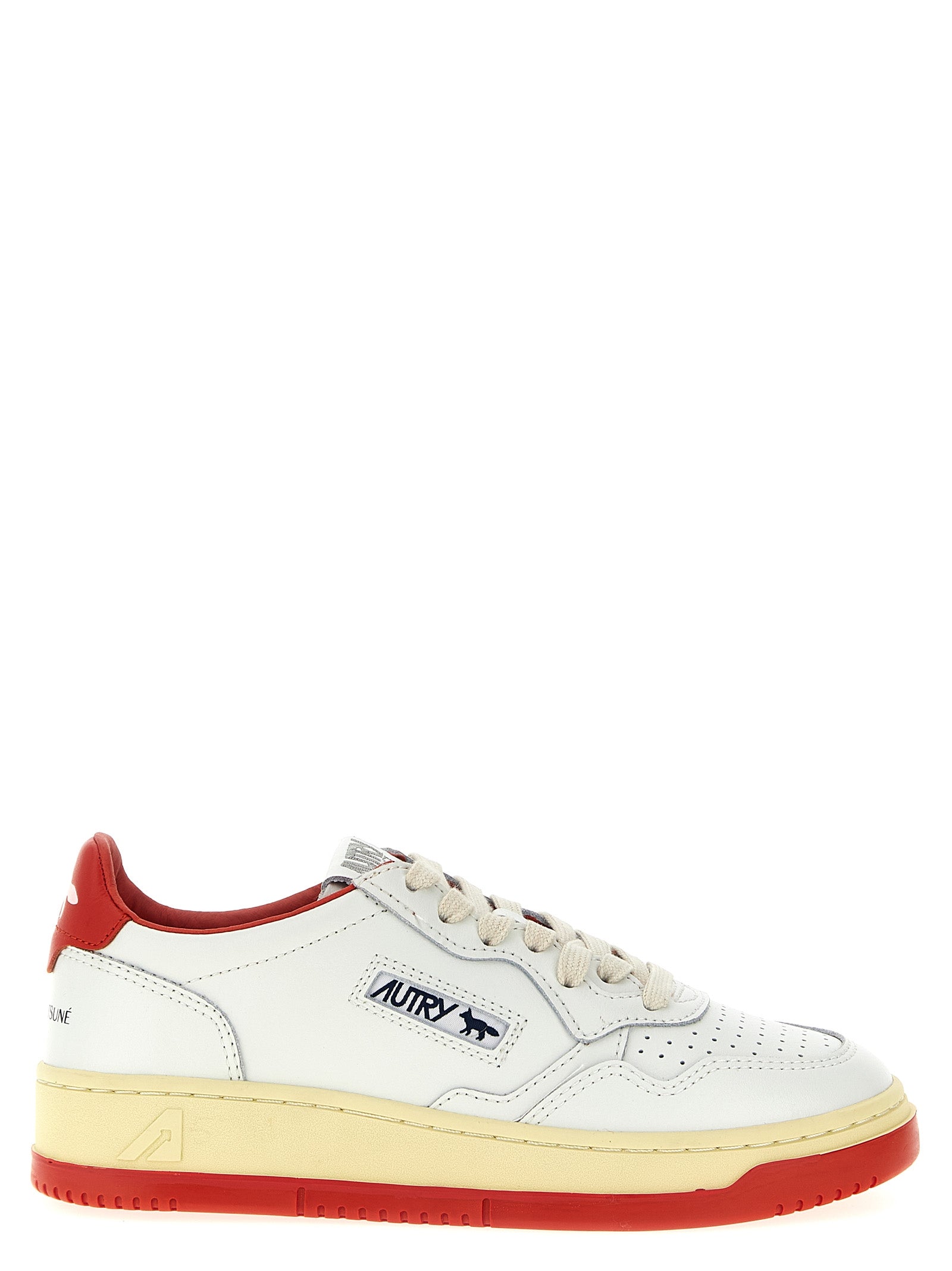 Multicolor Goatskin Low Top Sneakers