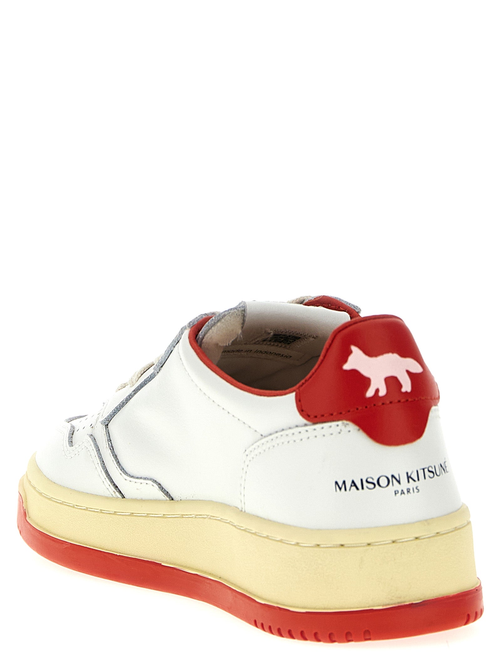 Multicolor Goatskin Low Top Sneakers