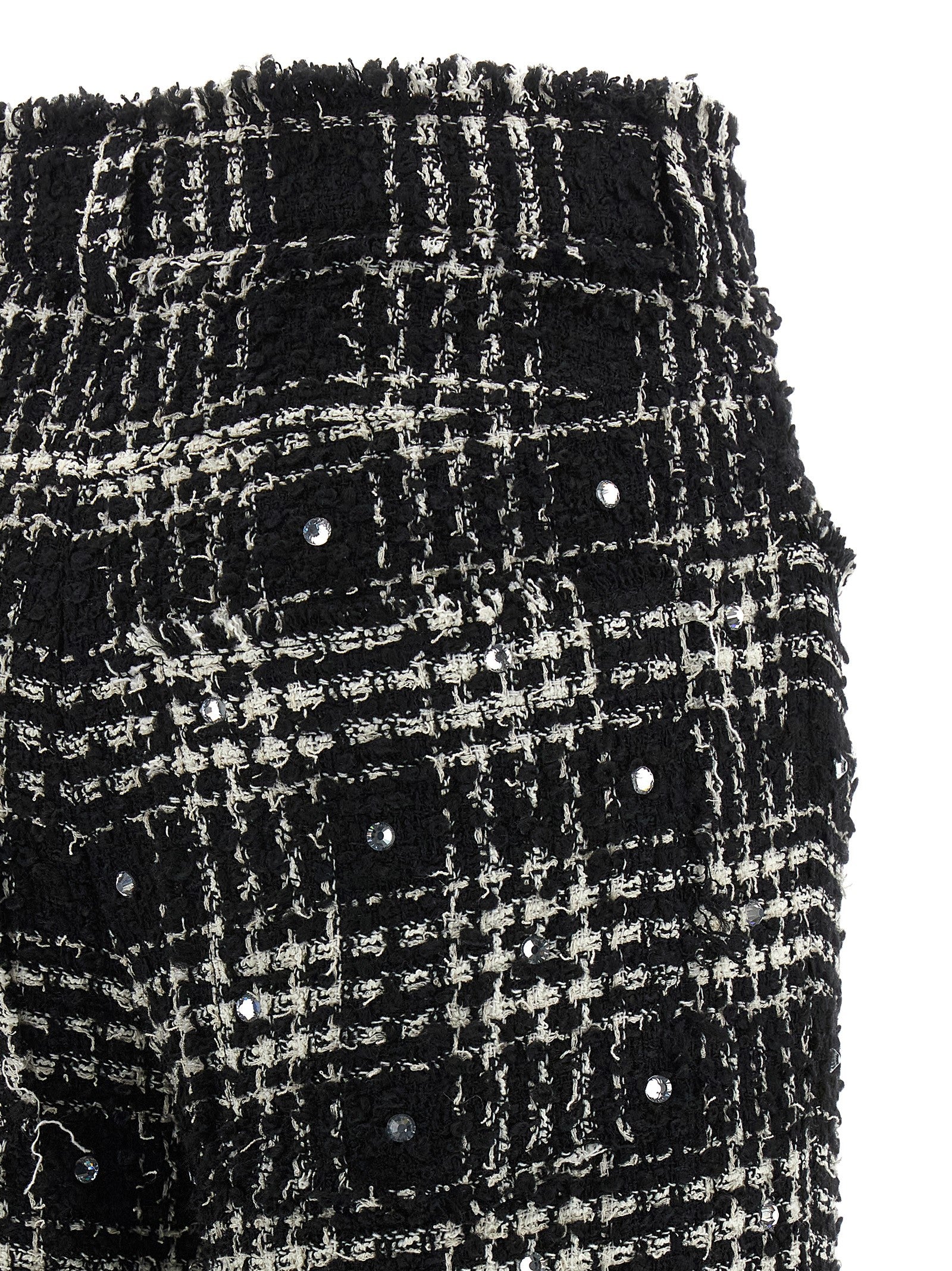 Bicolor Cotton Casual Pants