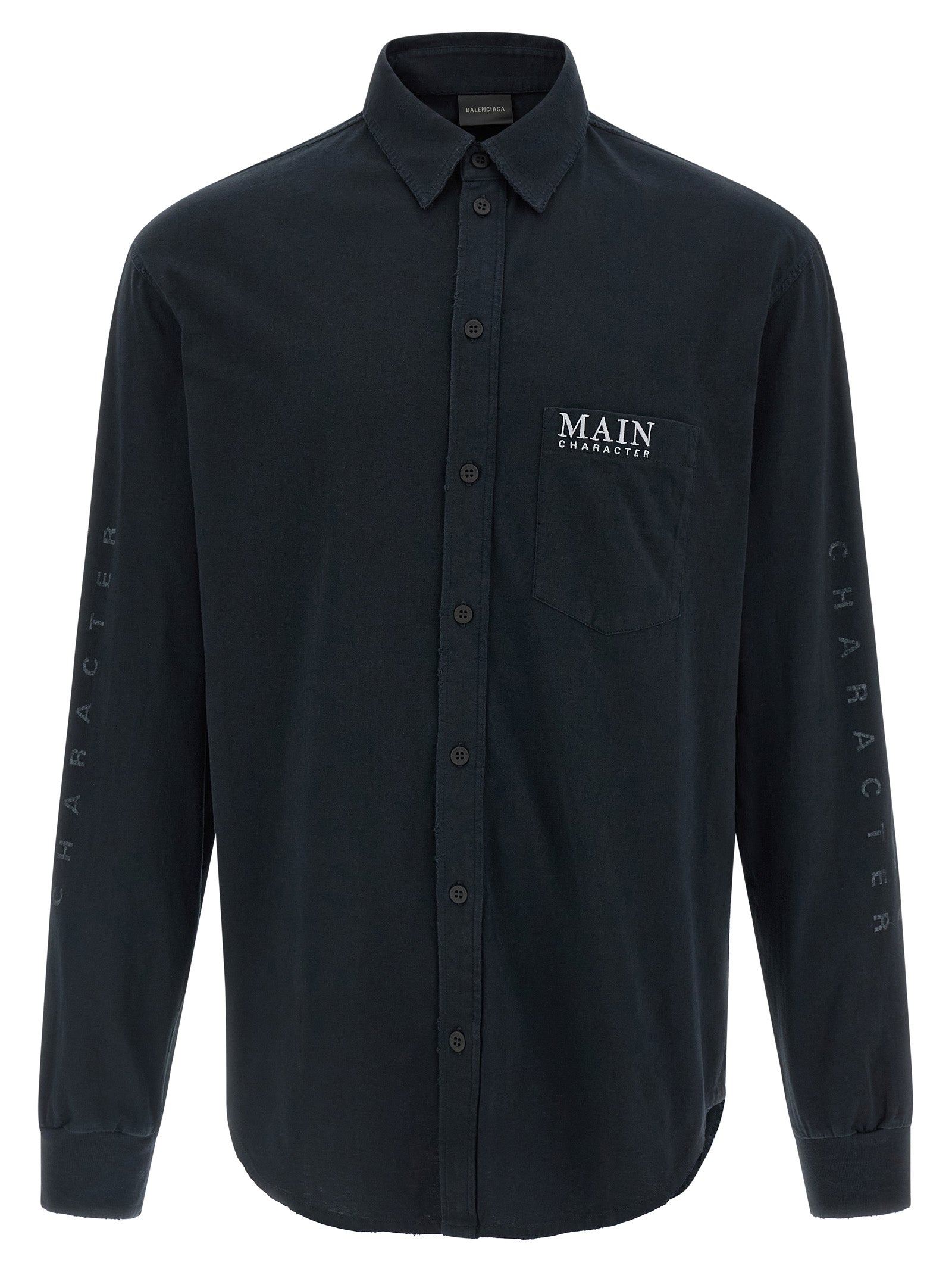 Black Cotton Blouse