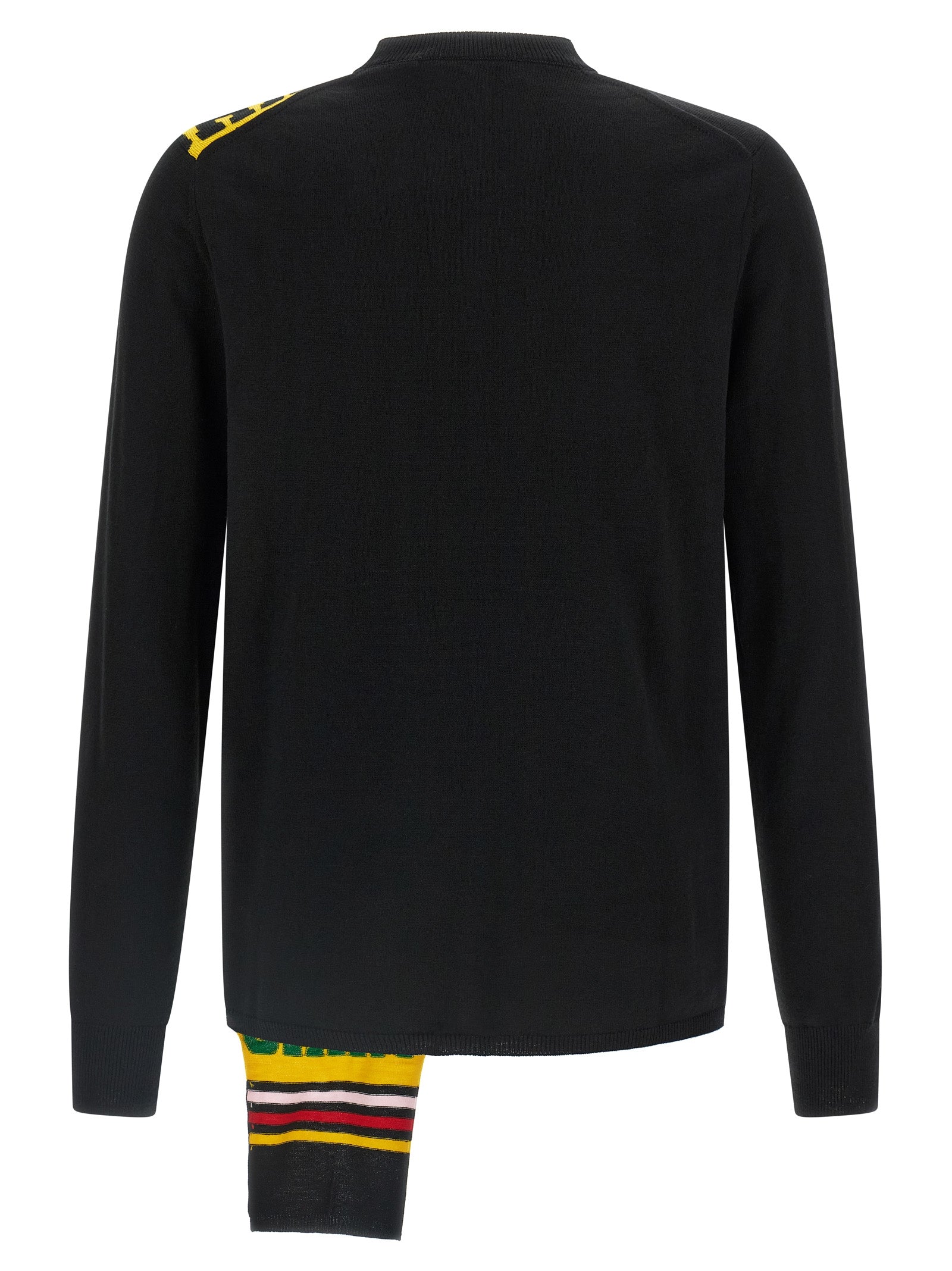 Black Acetate Cardigan