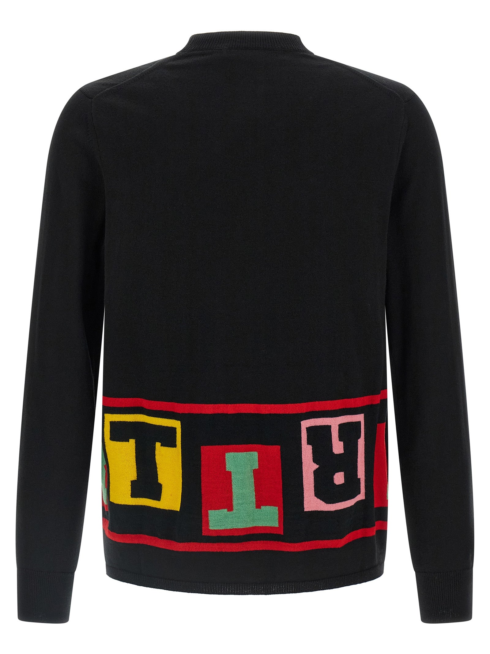 Black Acetate Cardigan