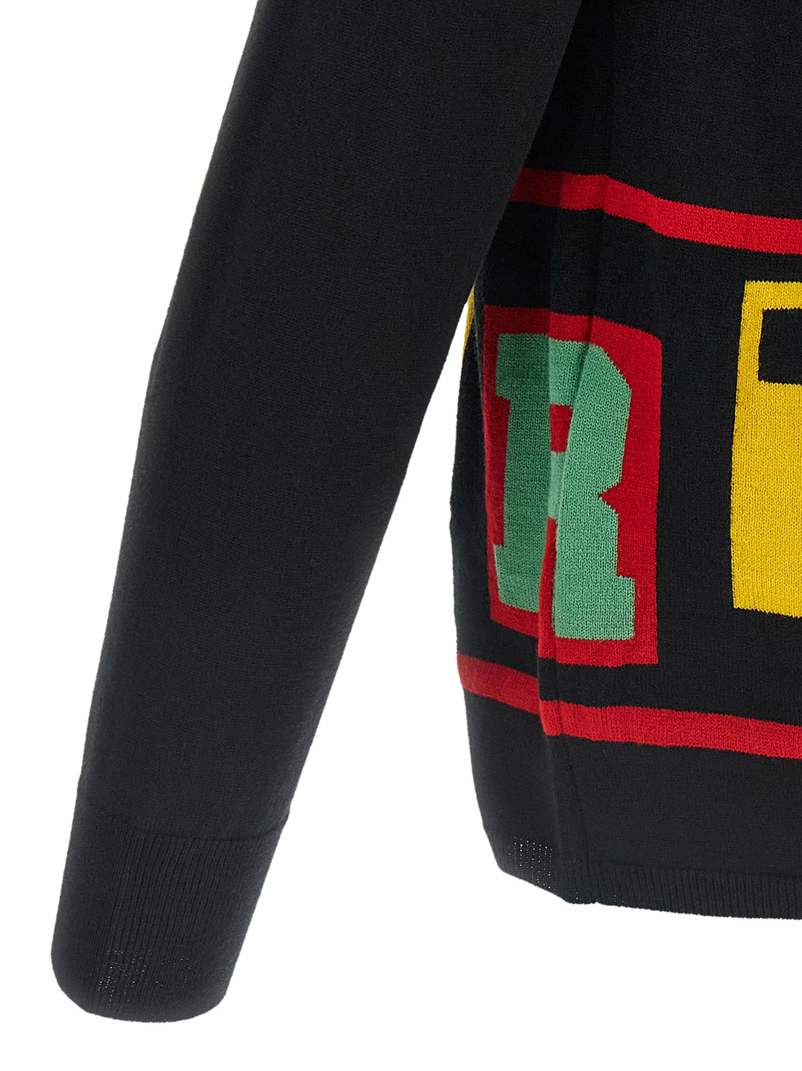 Black Acetate Cardigan