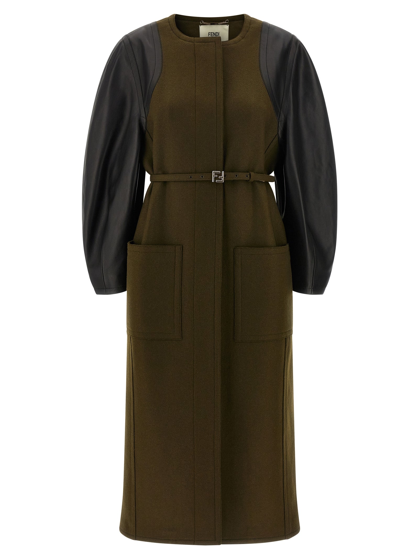 Bicolor Viscose Coat