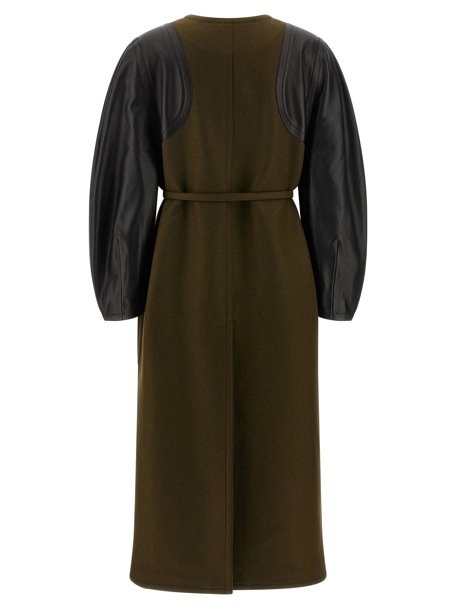 Bicolor Viscose Coat