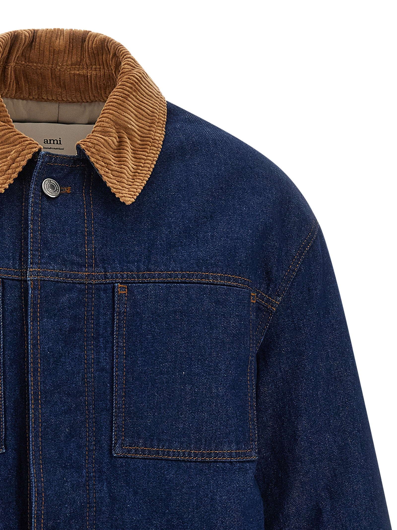 Blue Cotton Denim Jacket