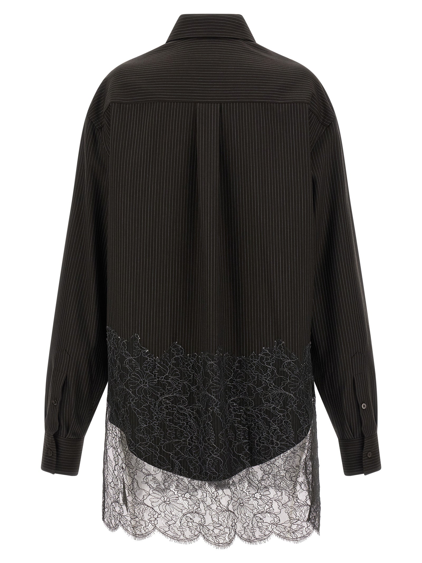Brown Virgin Wool Blouse