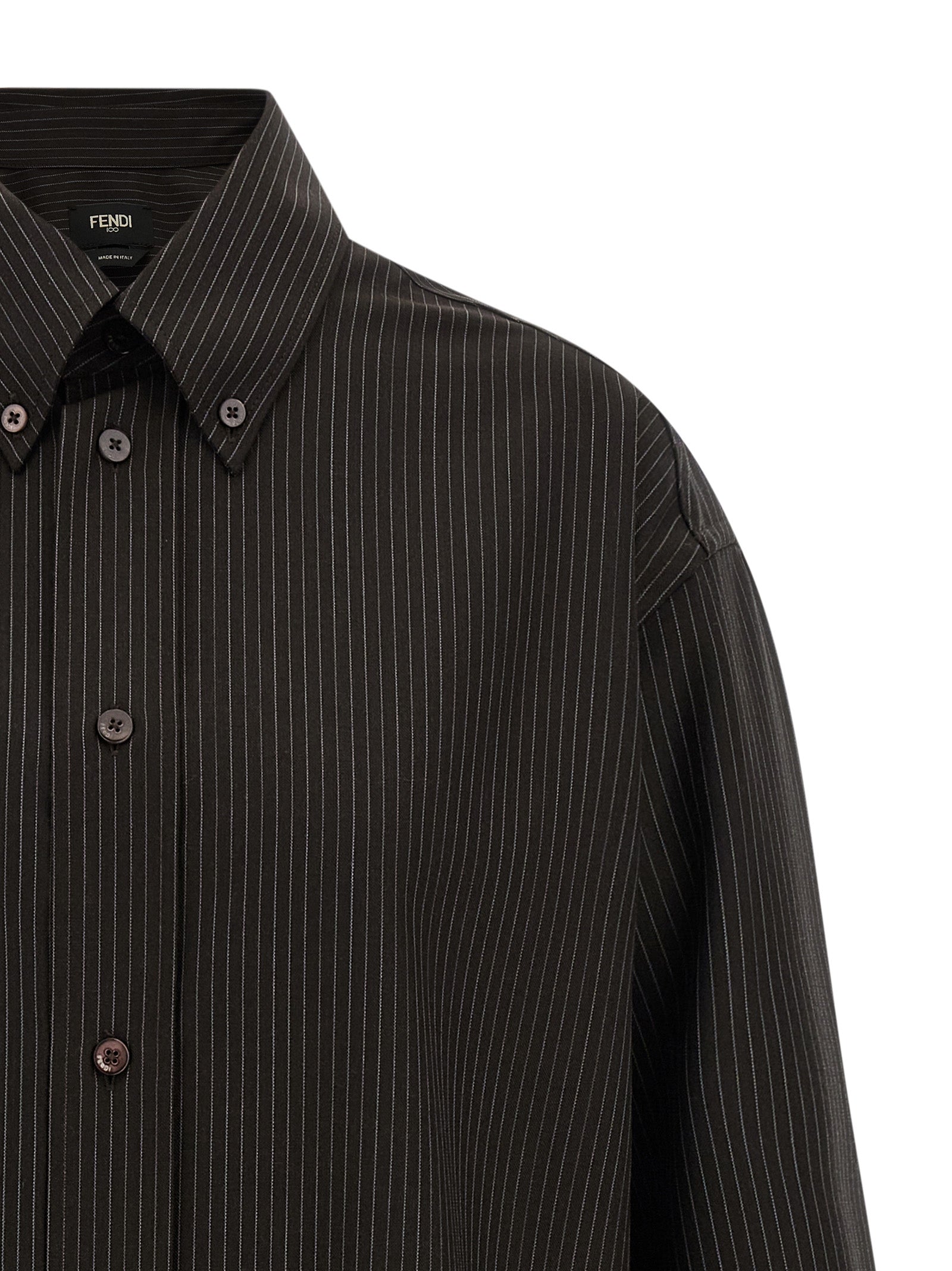 Brown Virgin Wool Blouse
