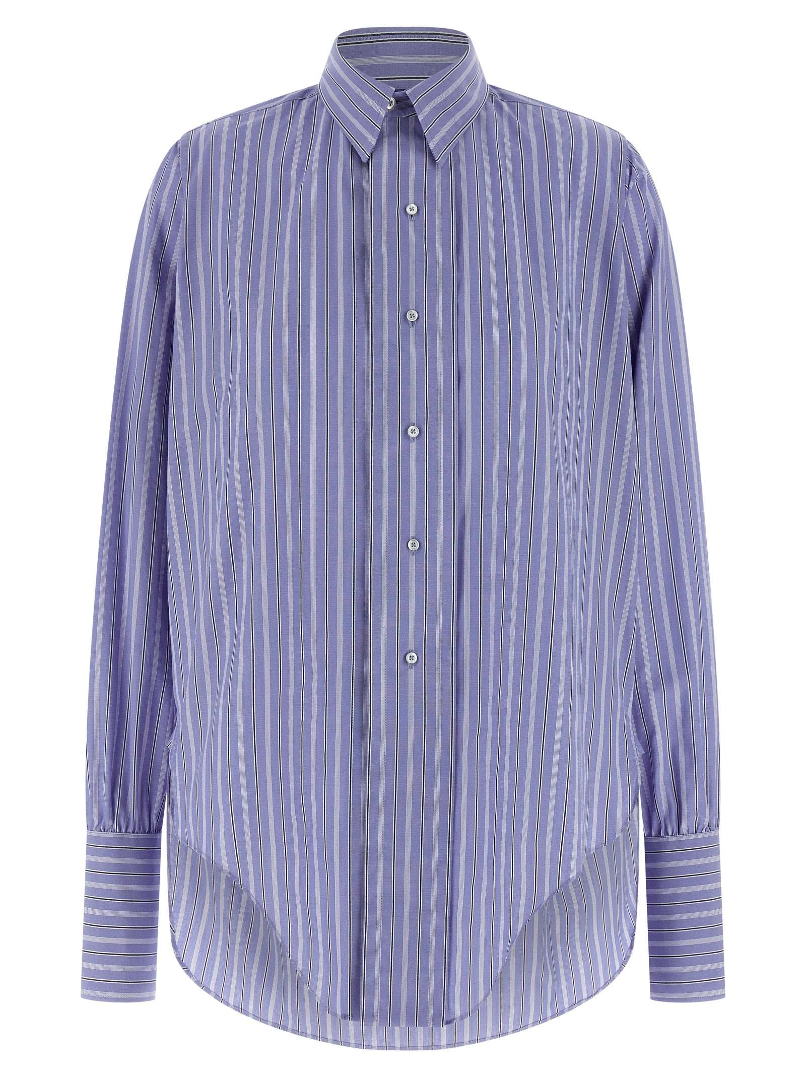 Blue Cotton Blouse