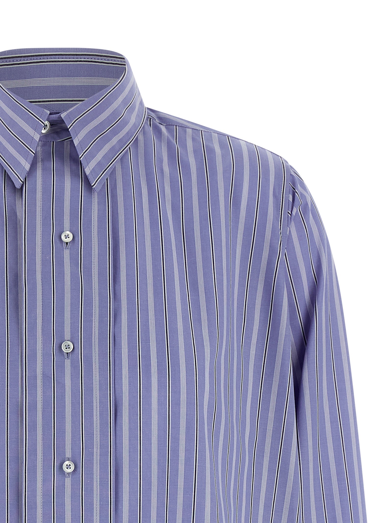 Blue Cotton Blouse