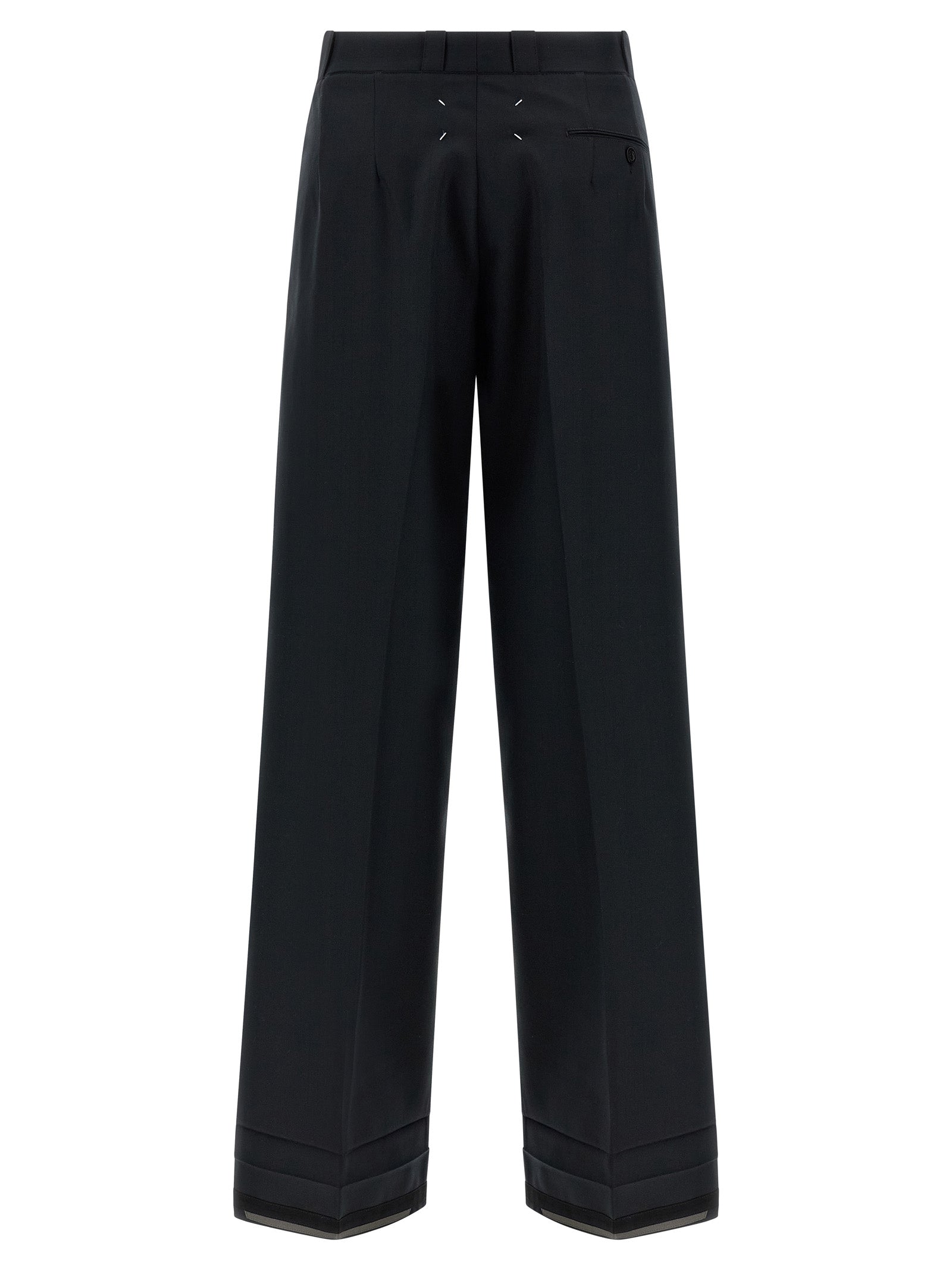Black Wool Dress Pants