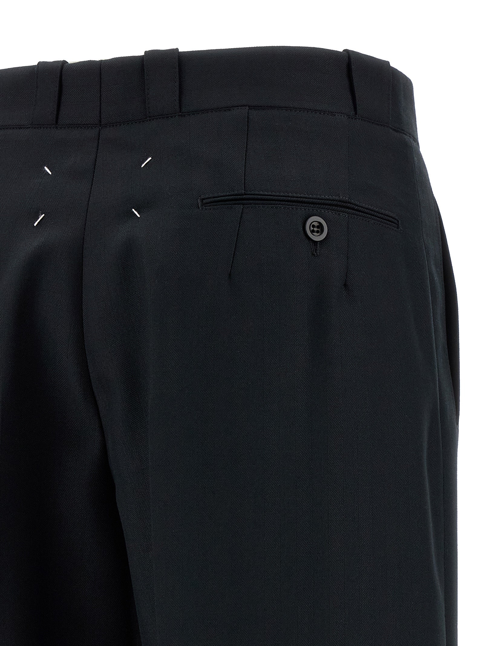 Black Wool Dress Pants
