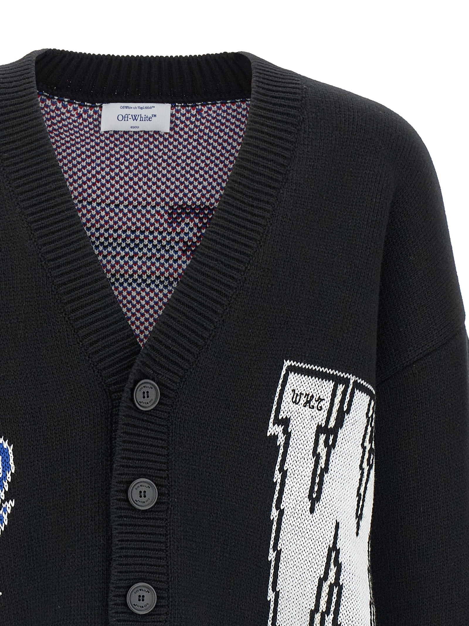 Black Cotton Cardigan