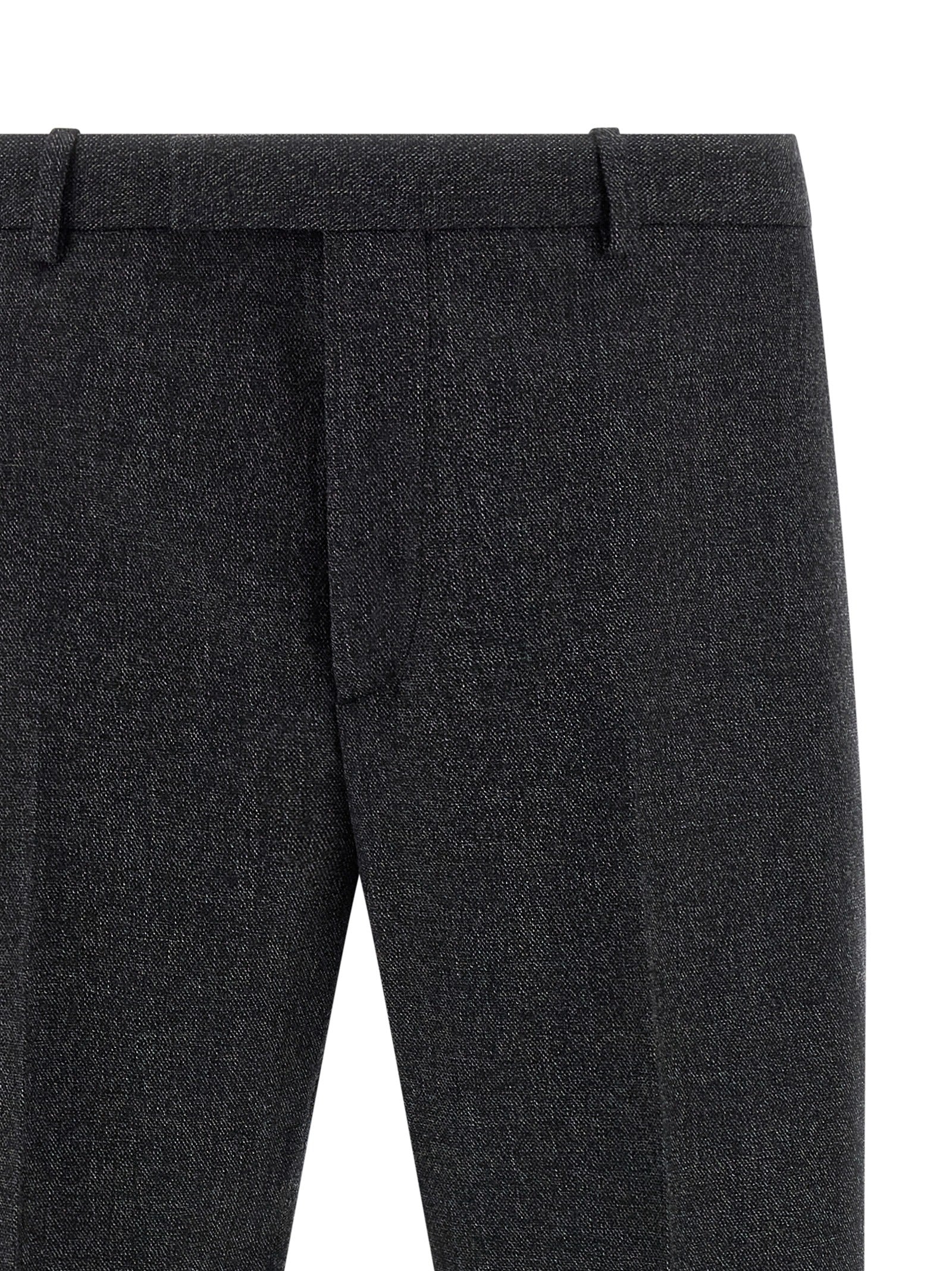Gray Wool Dress Pants