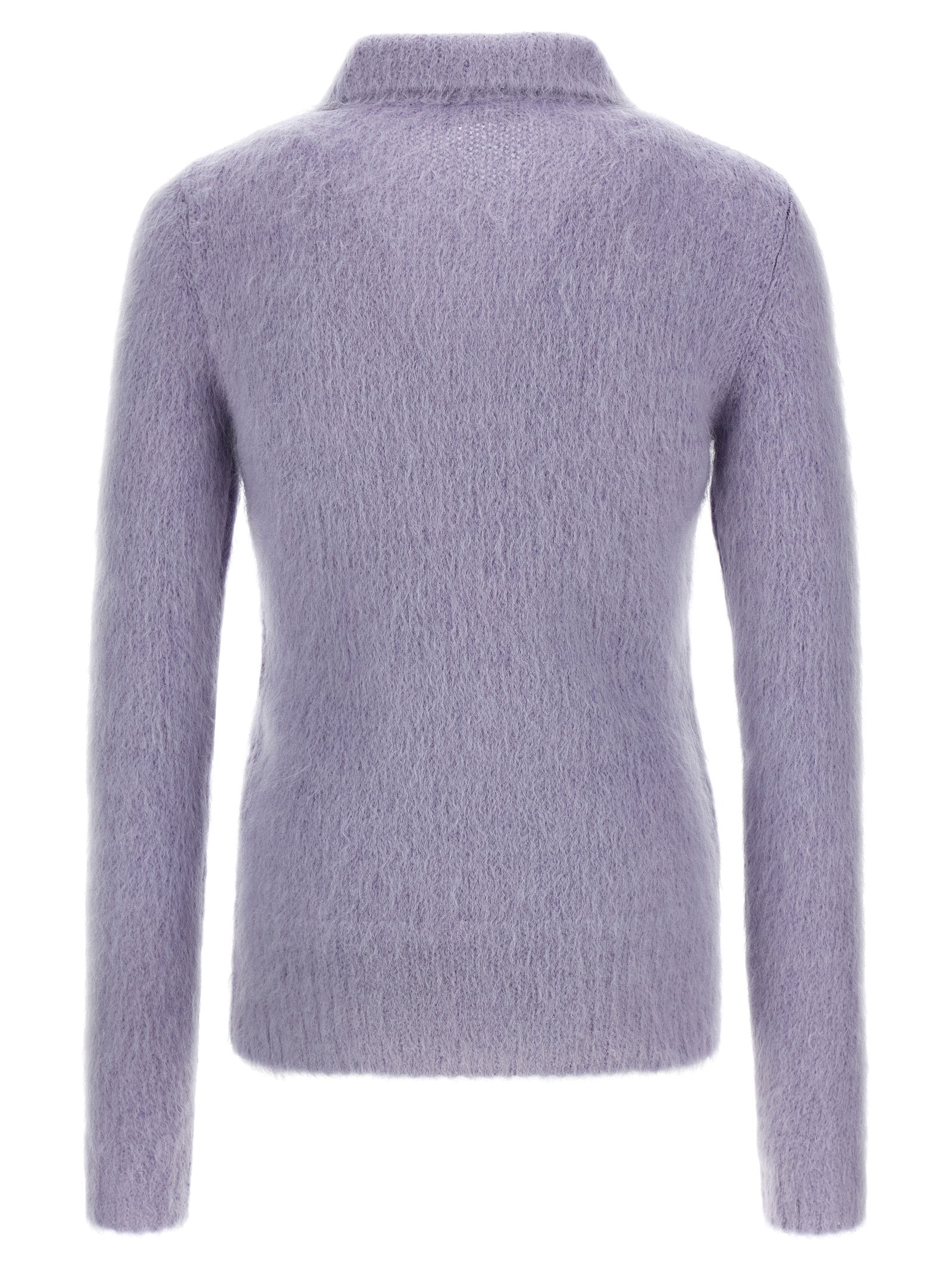 Purple Wool Cardigan