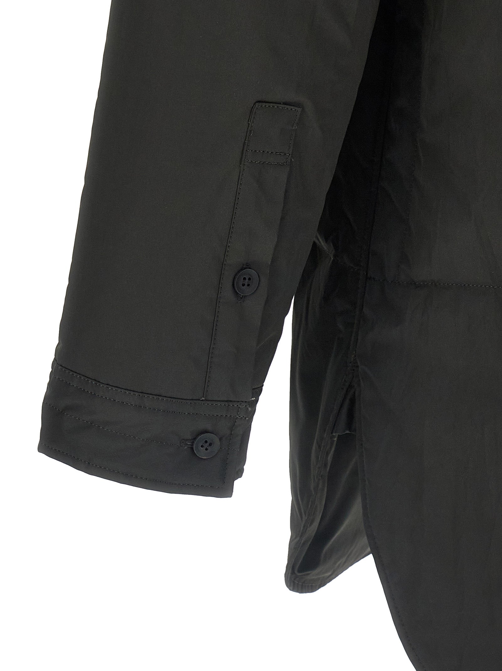 Black Polyester Blouse