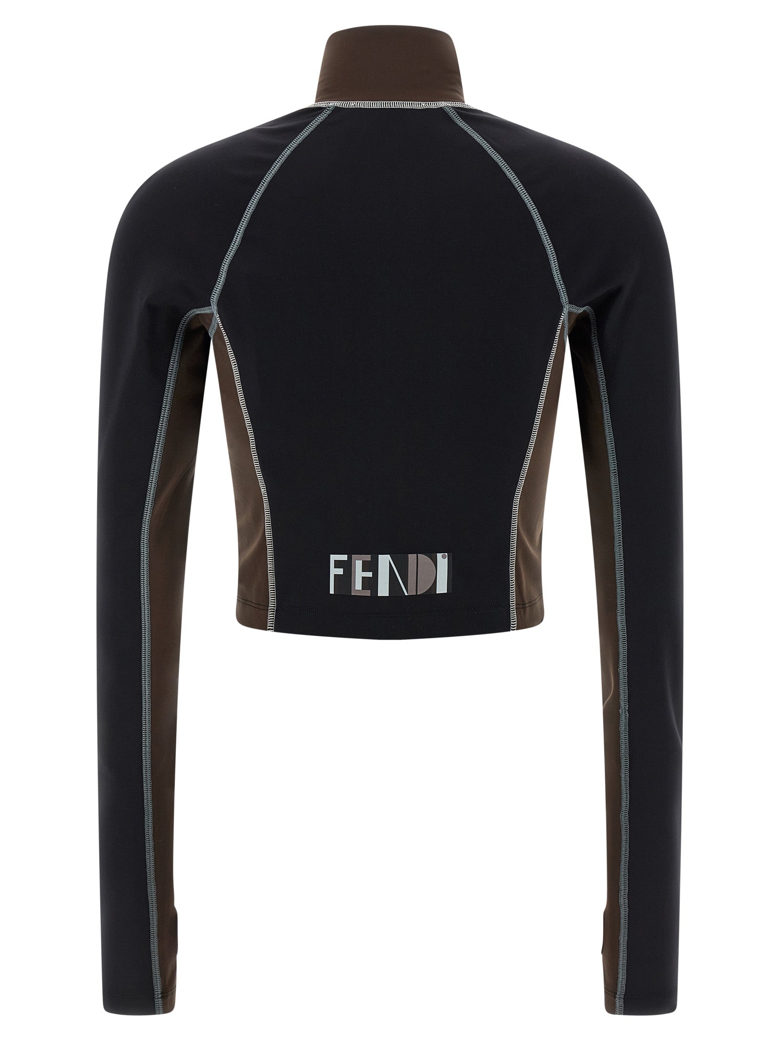 Black Polyamide Top