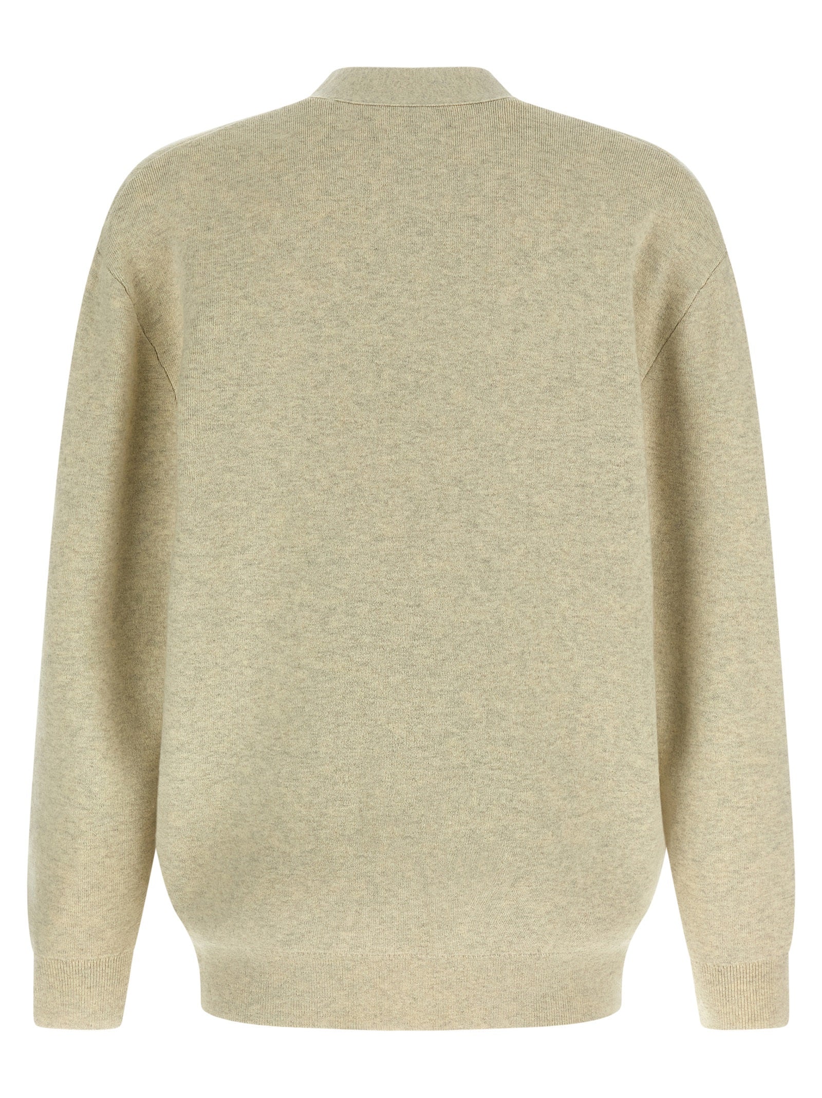 Gray Cotton Cardigan