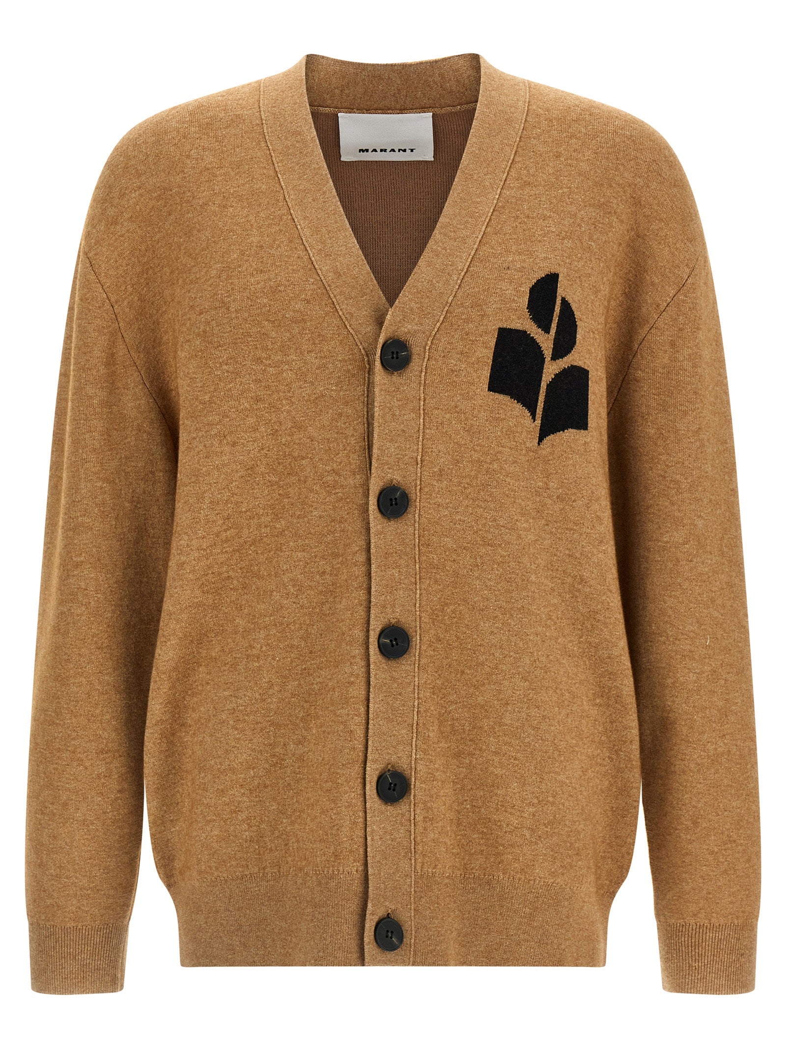 Beige Cotton Cardigan