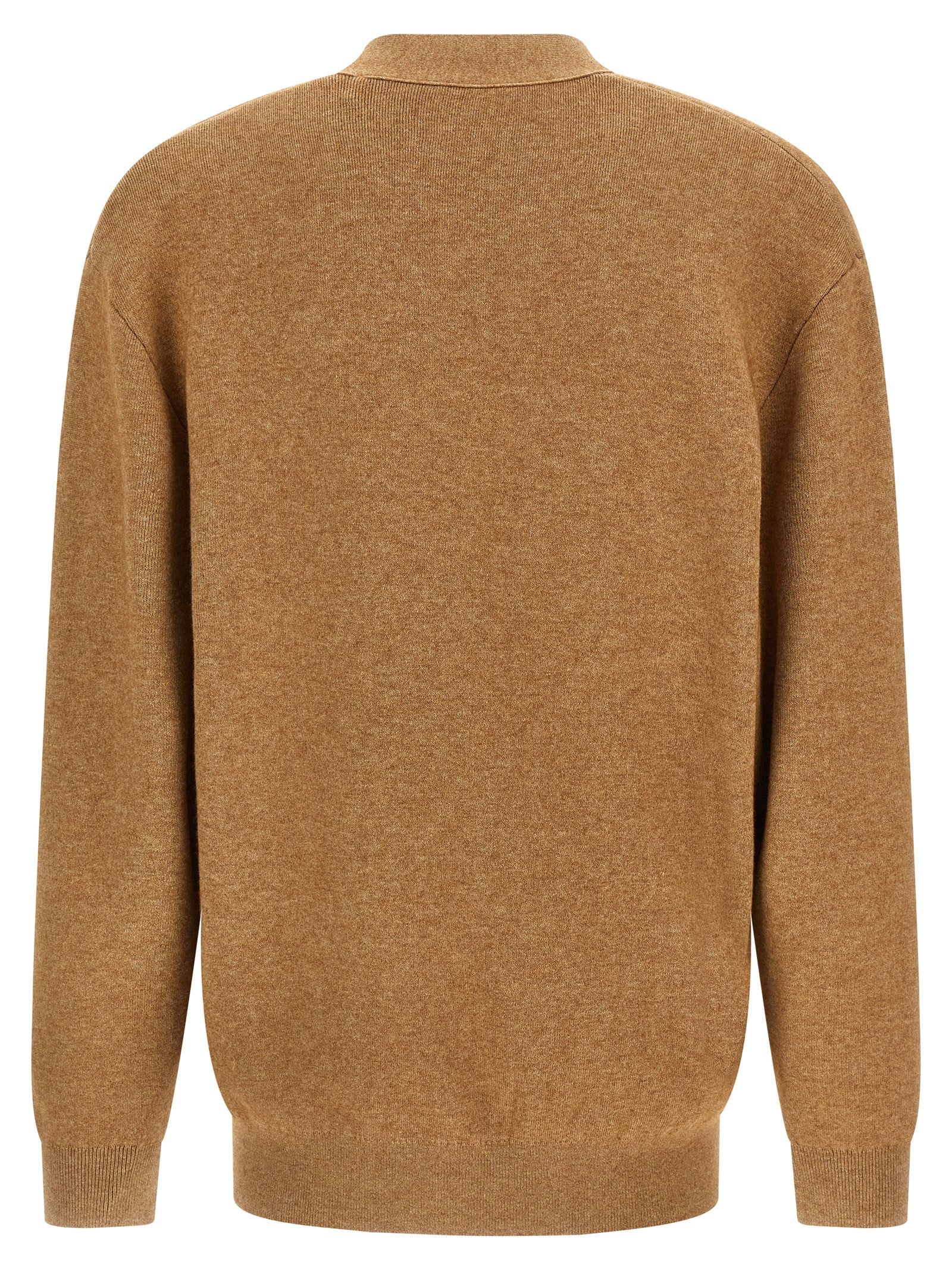 Beige Cotton Cardigan