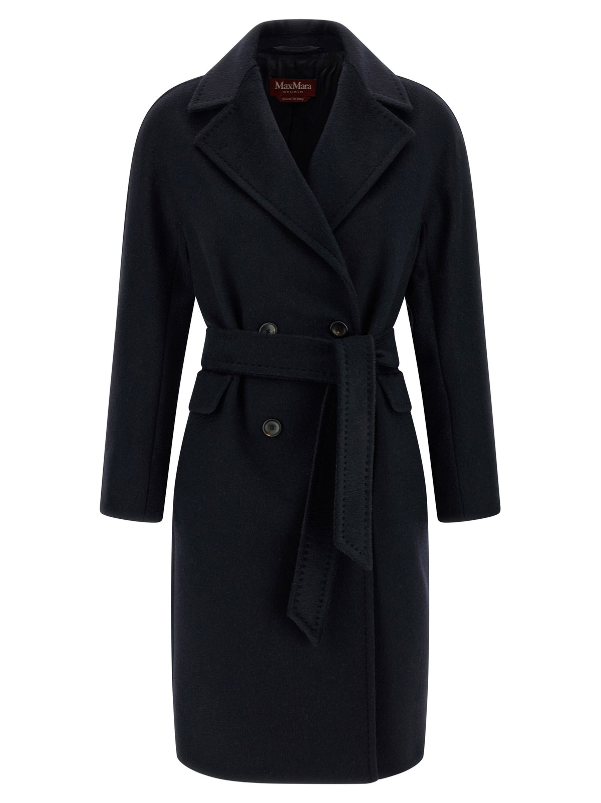 Blue Cashmere Coat