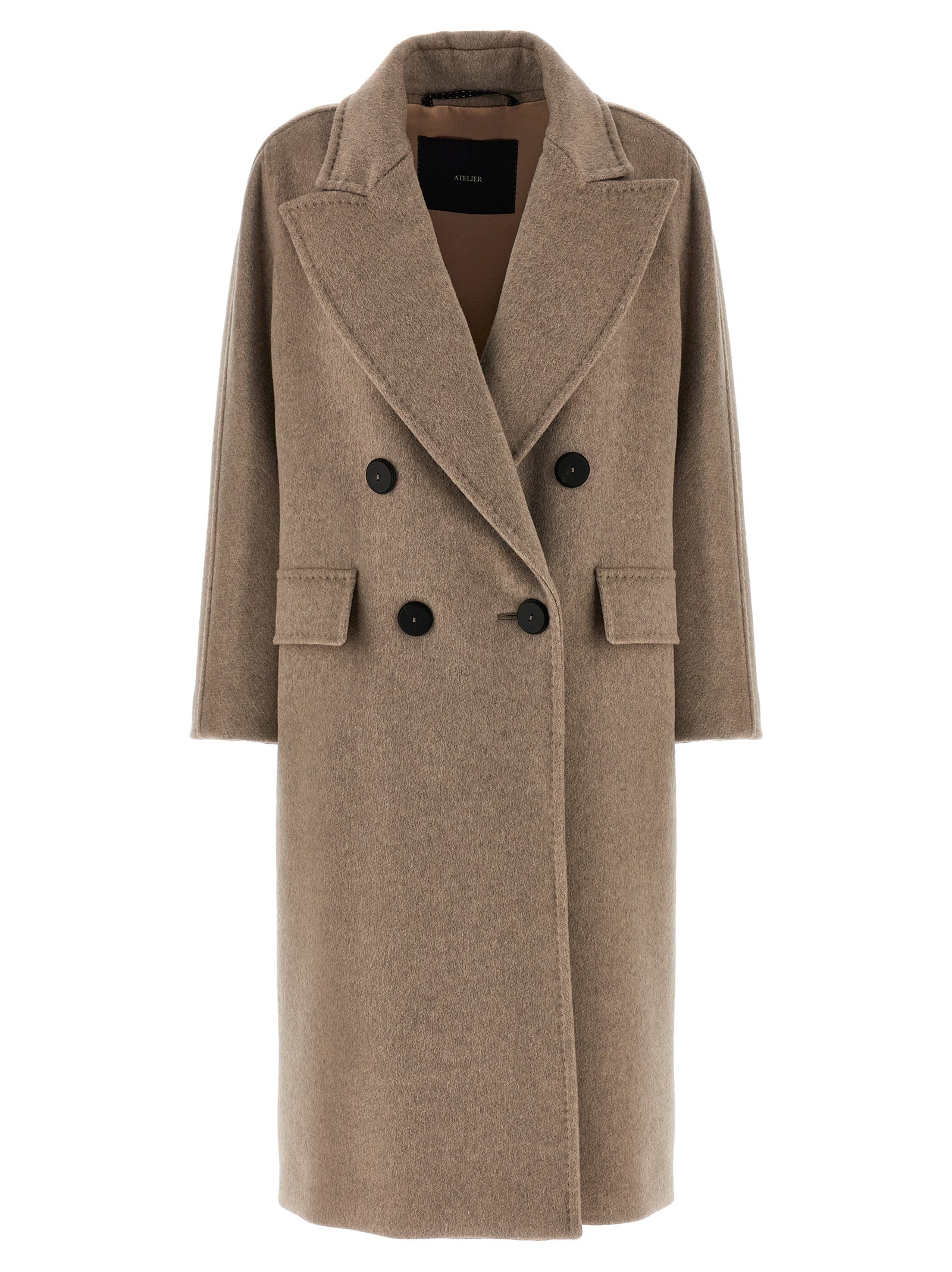 Beige Cashmere Coat