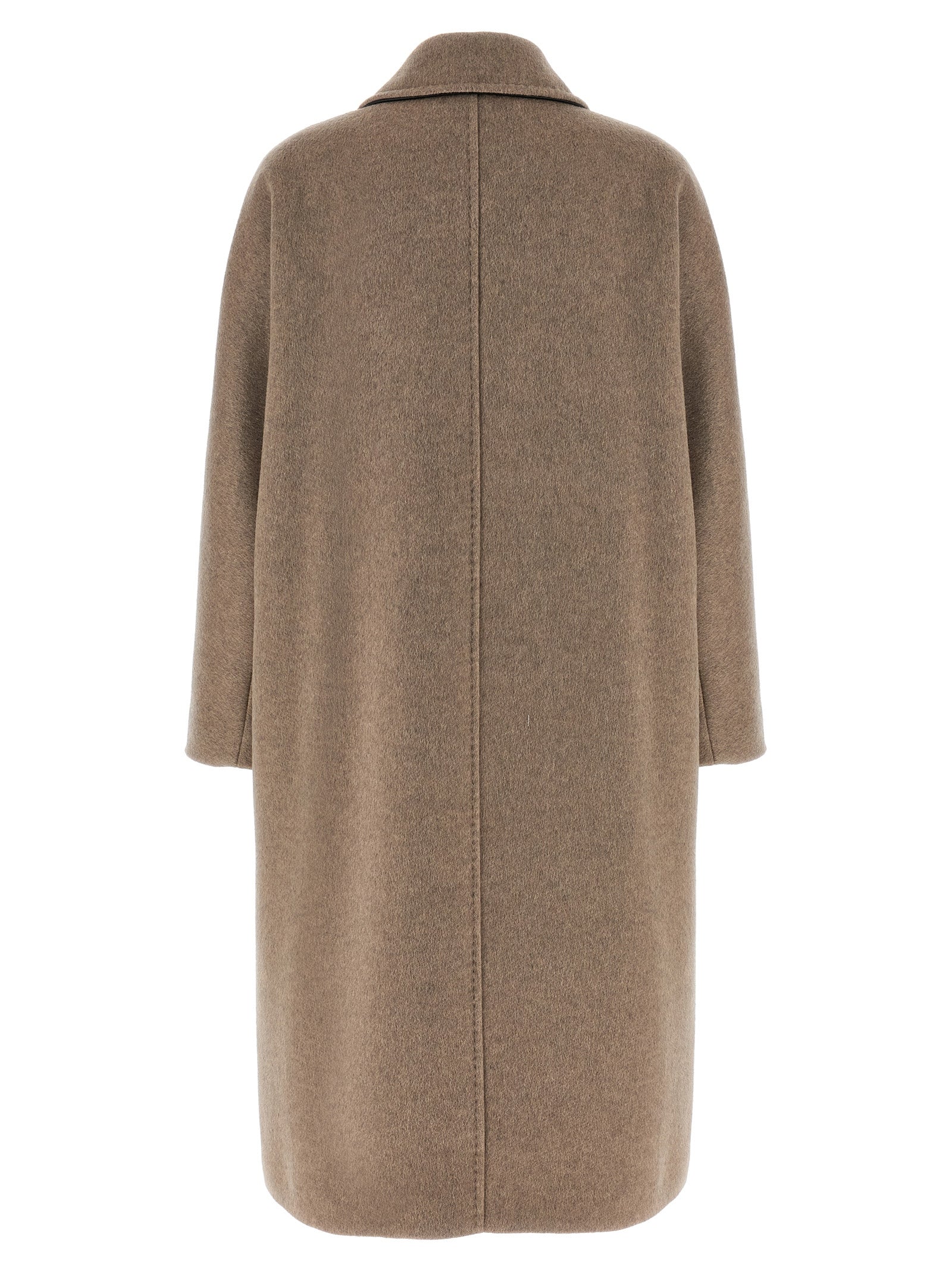 Beige Cashmere Coat