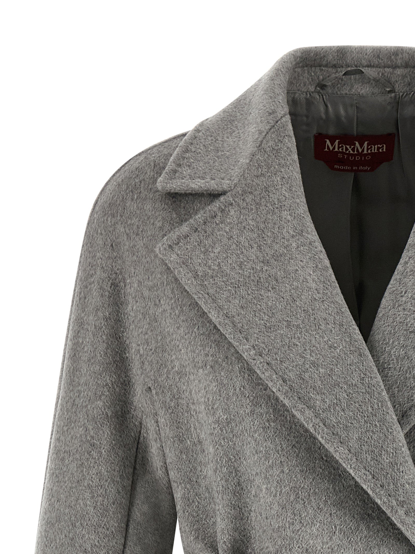 Gray Cashmere Coat