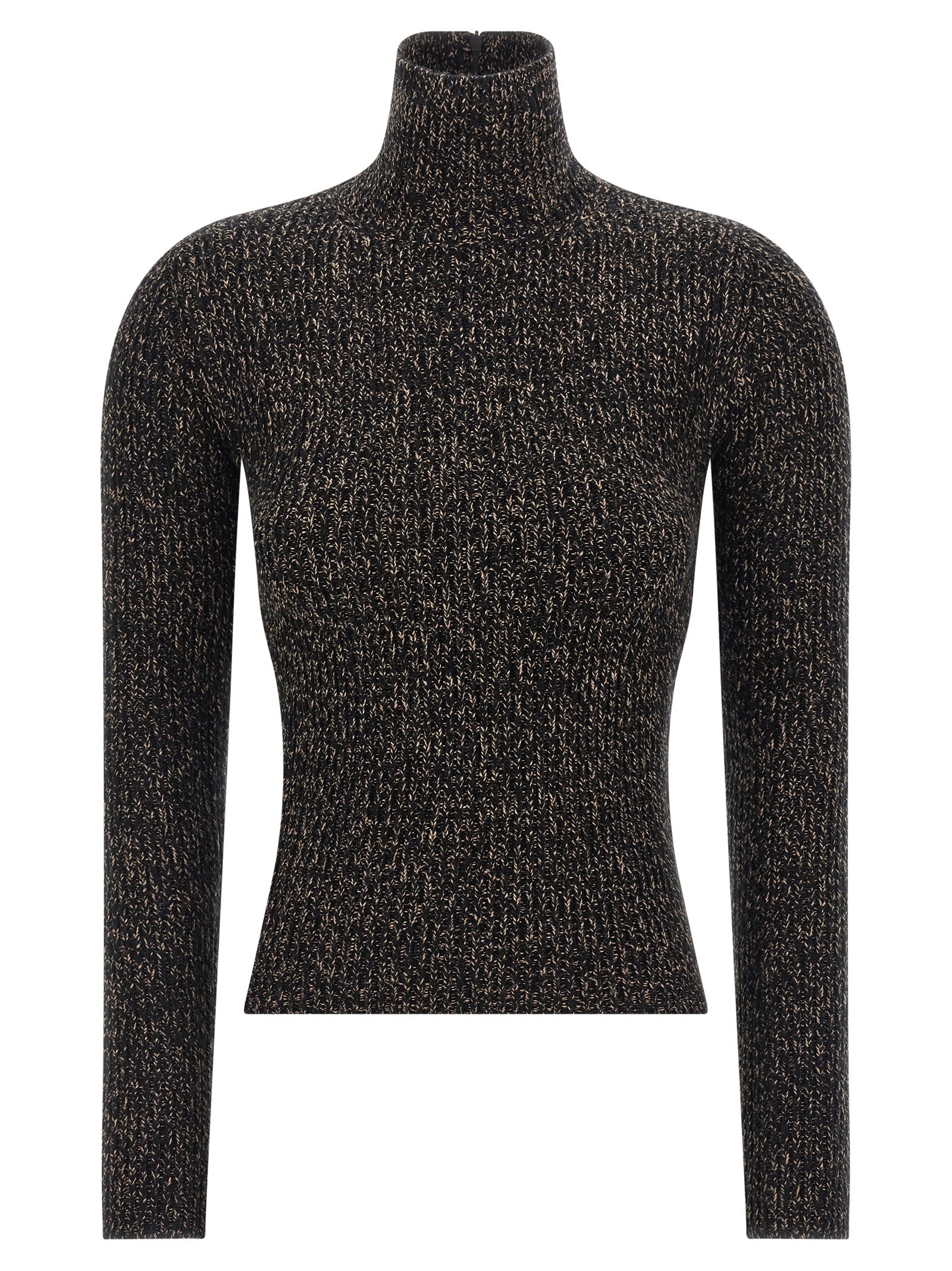 Black Wool Cardigan