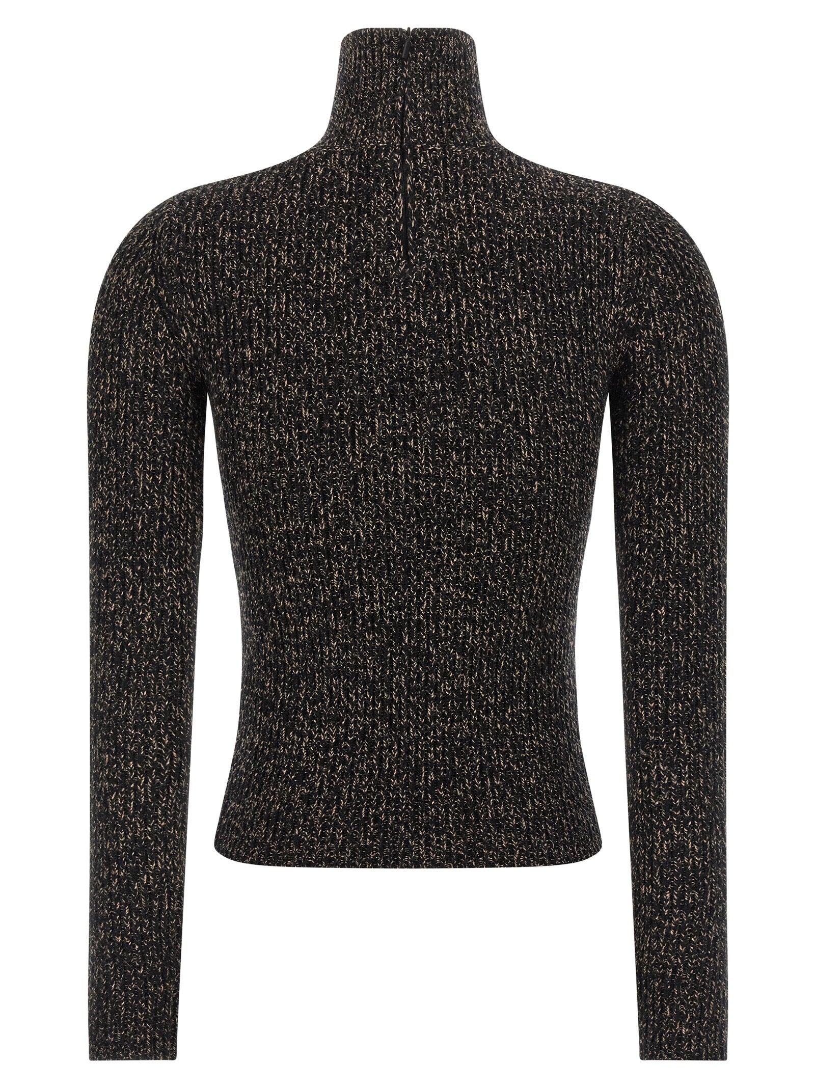 Black Wool Cardigan