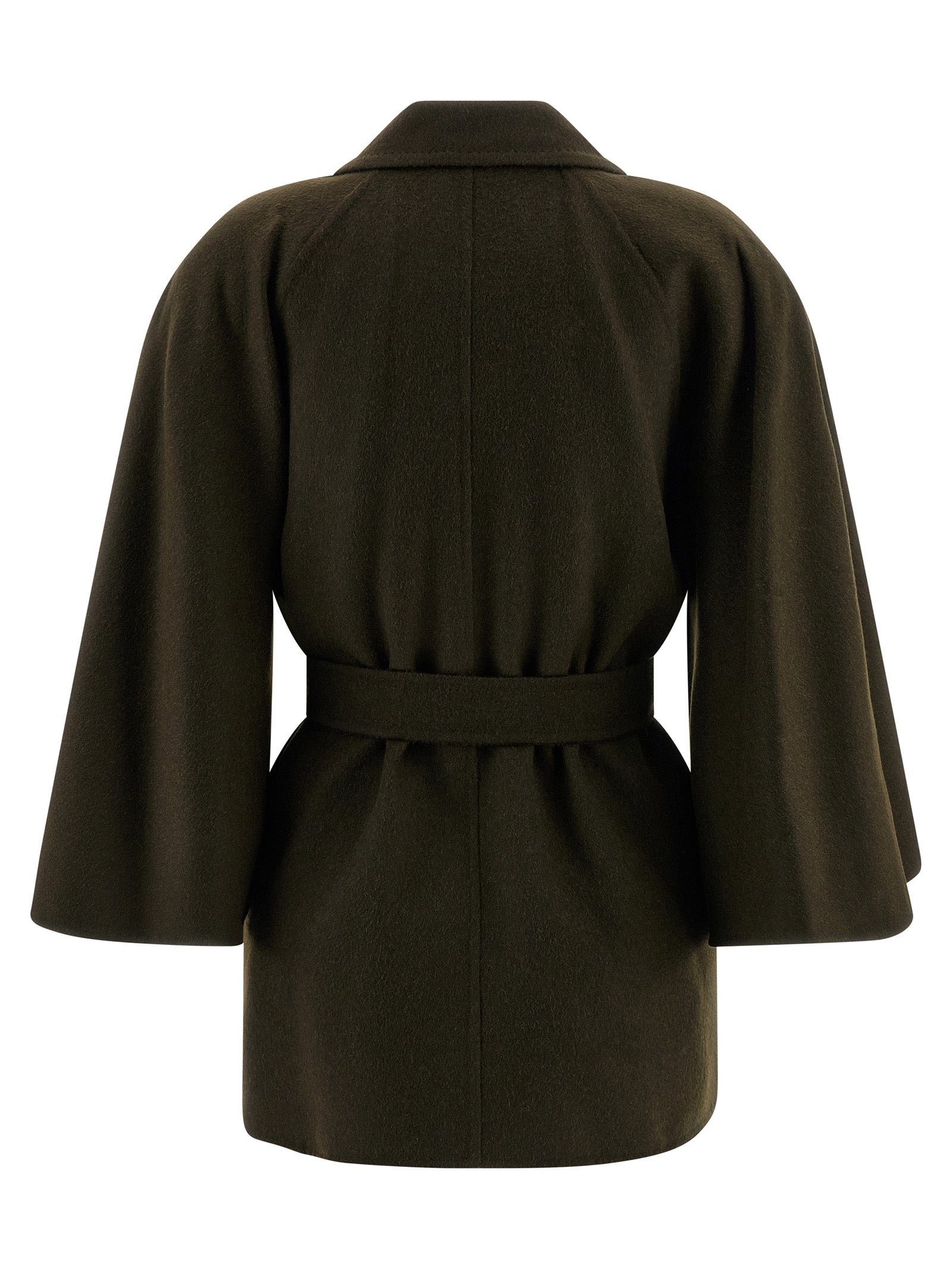 Bicolor Wool Coat