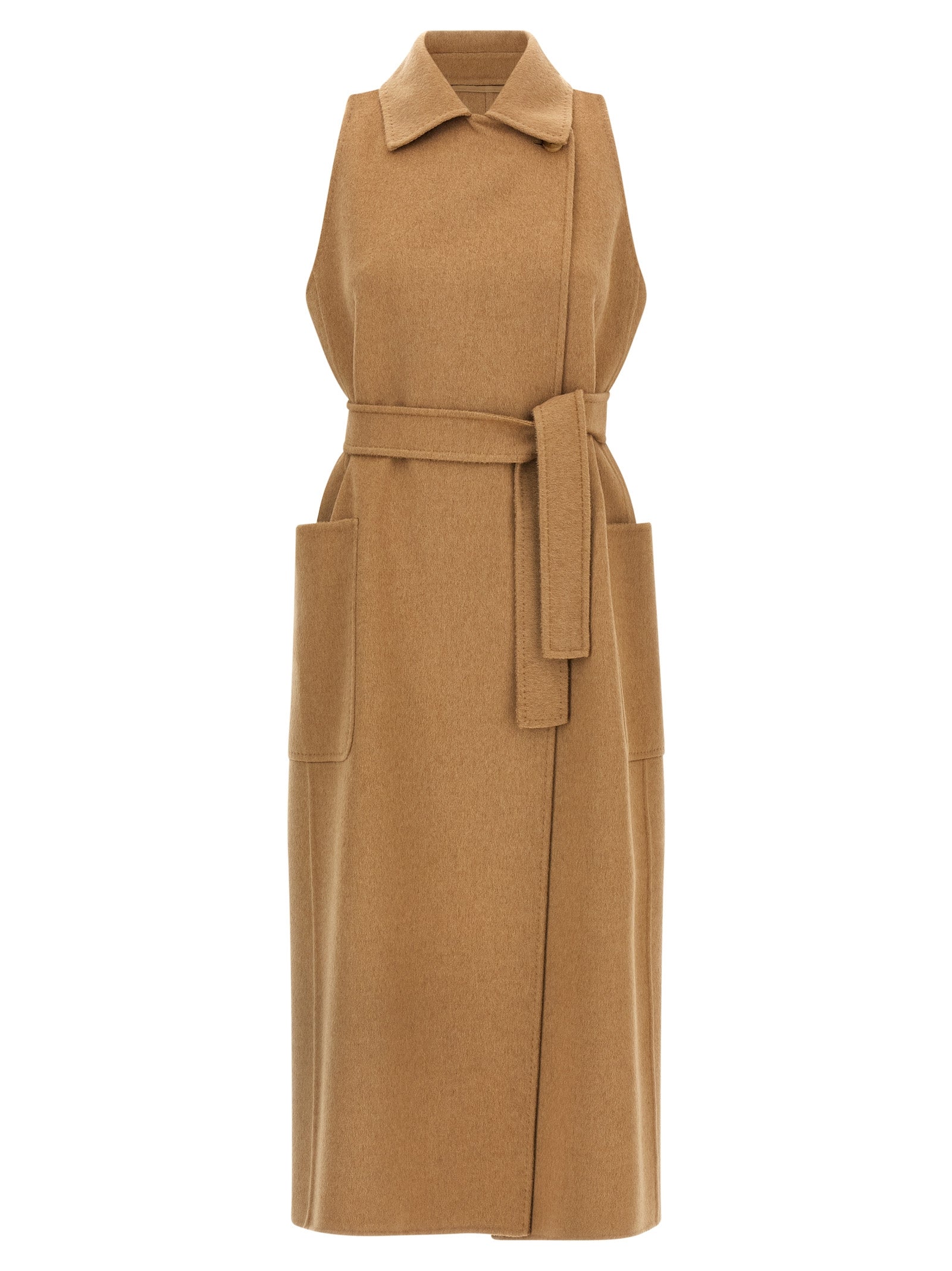Beige Wool Coat