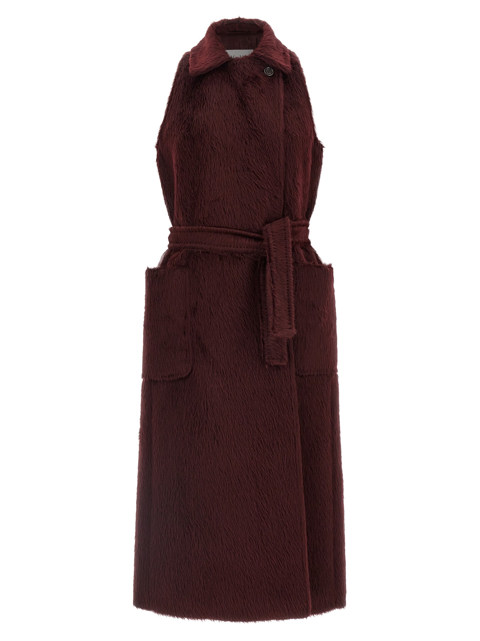 Bordeaux Wool Coat