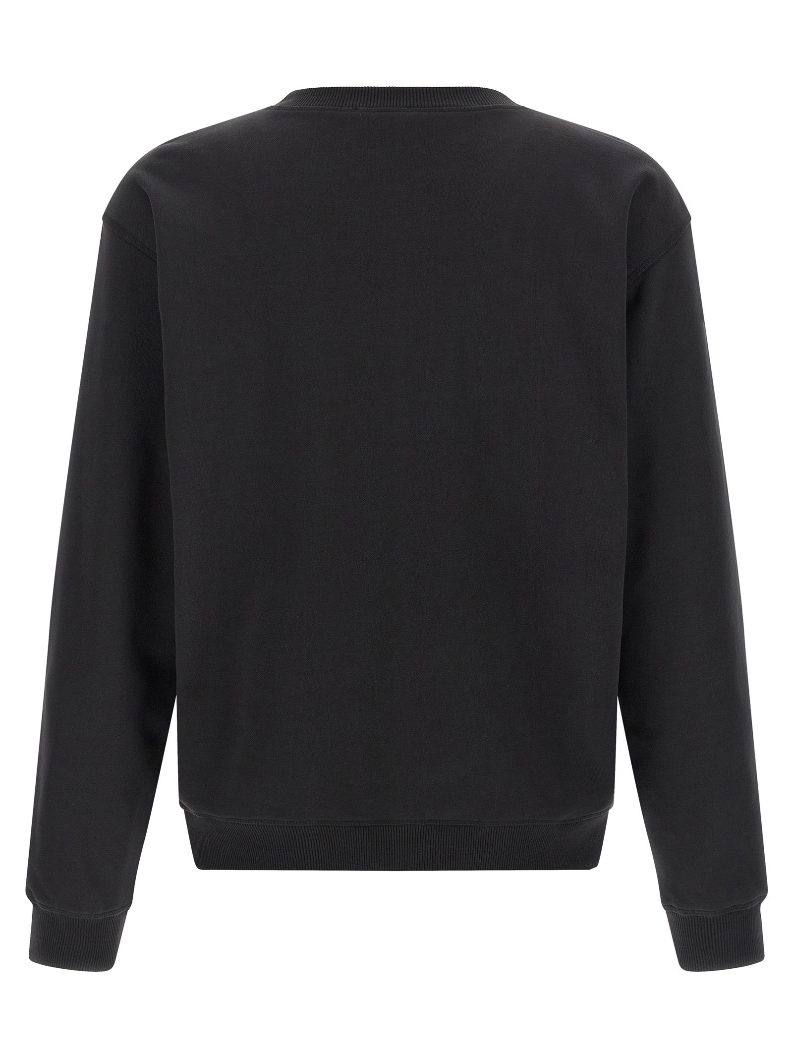 Black Cotton Sweatshirt