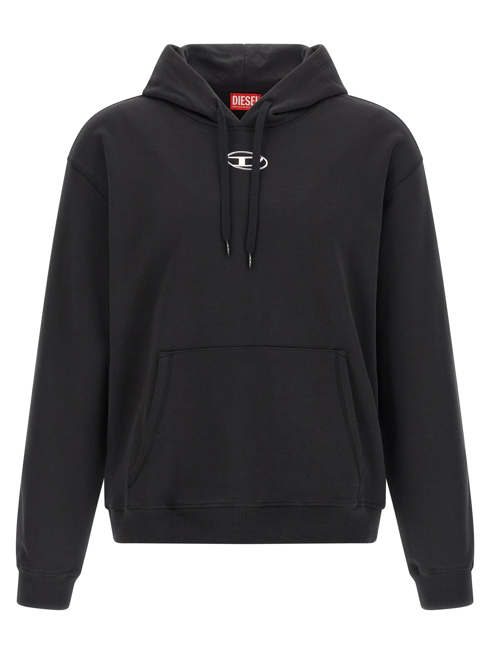 Black Cotton Sweatshirt