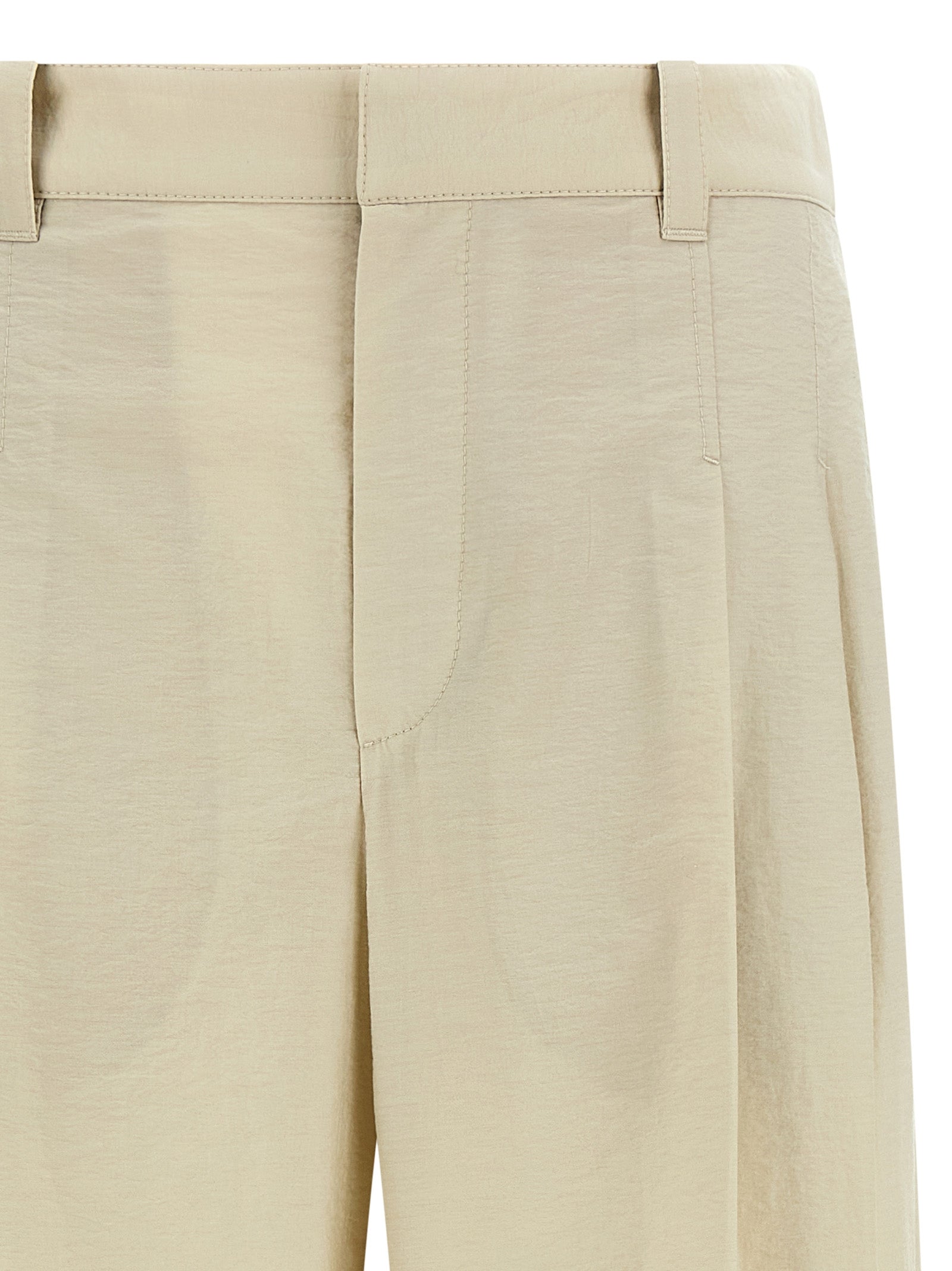 White Cotton Dress Pants