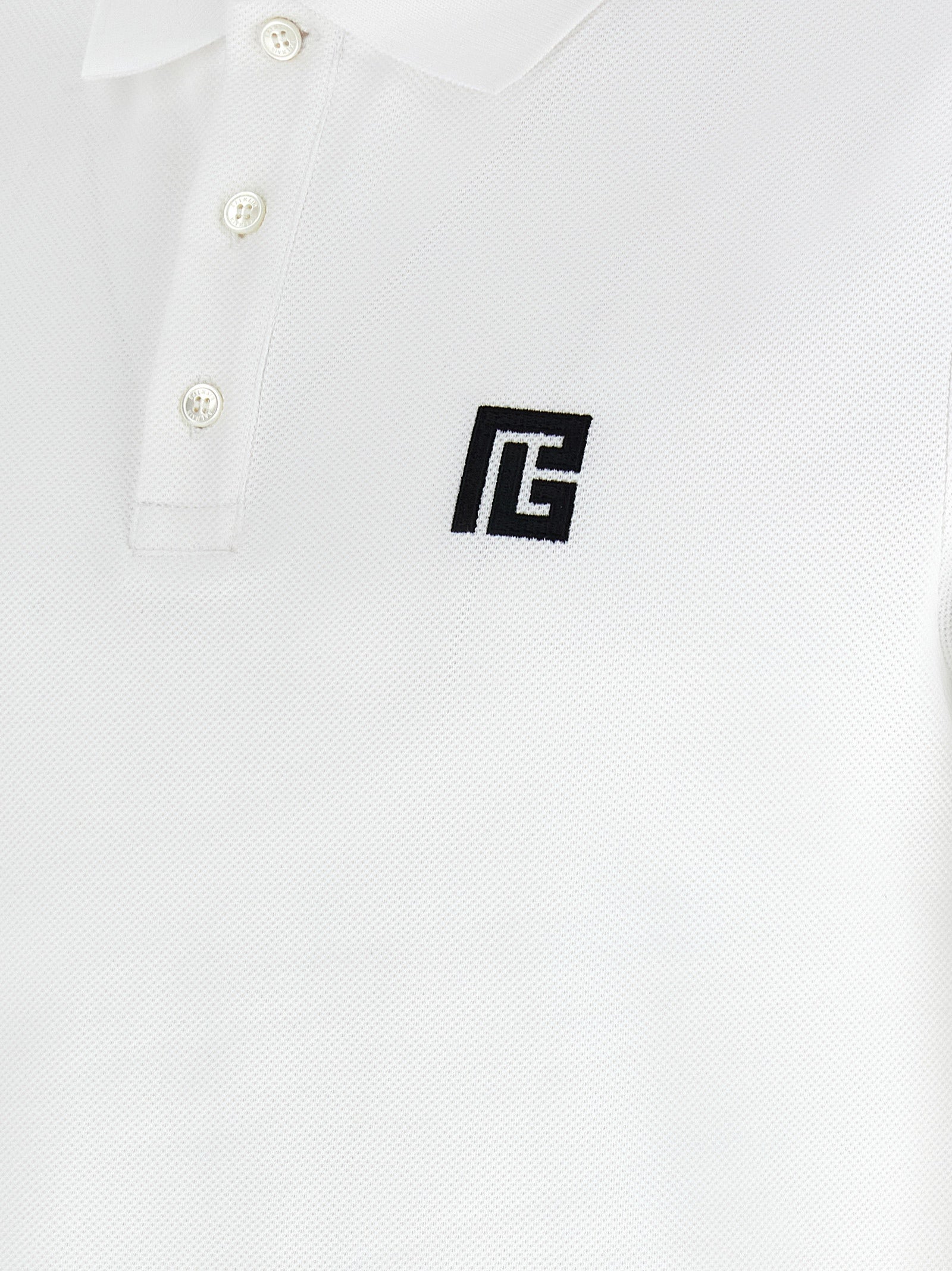 Bicolor Cotton Polo Shirt