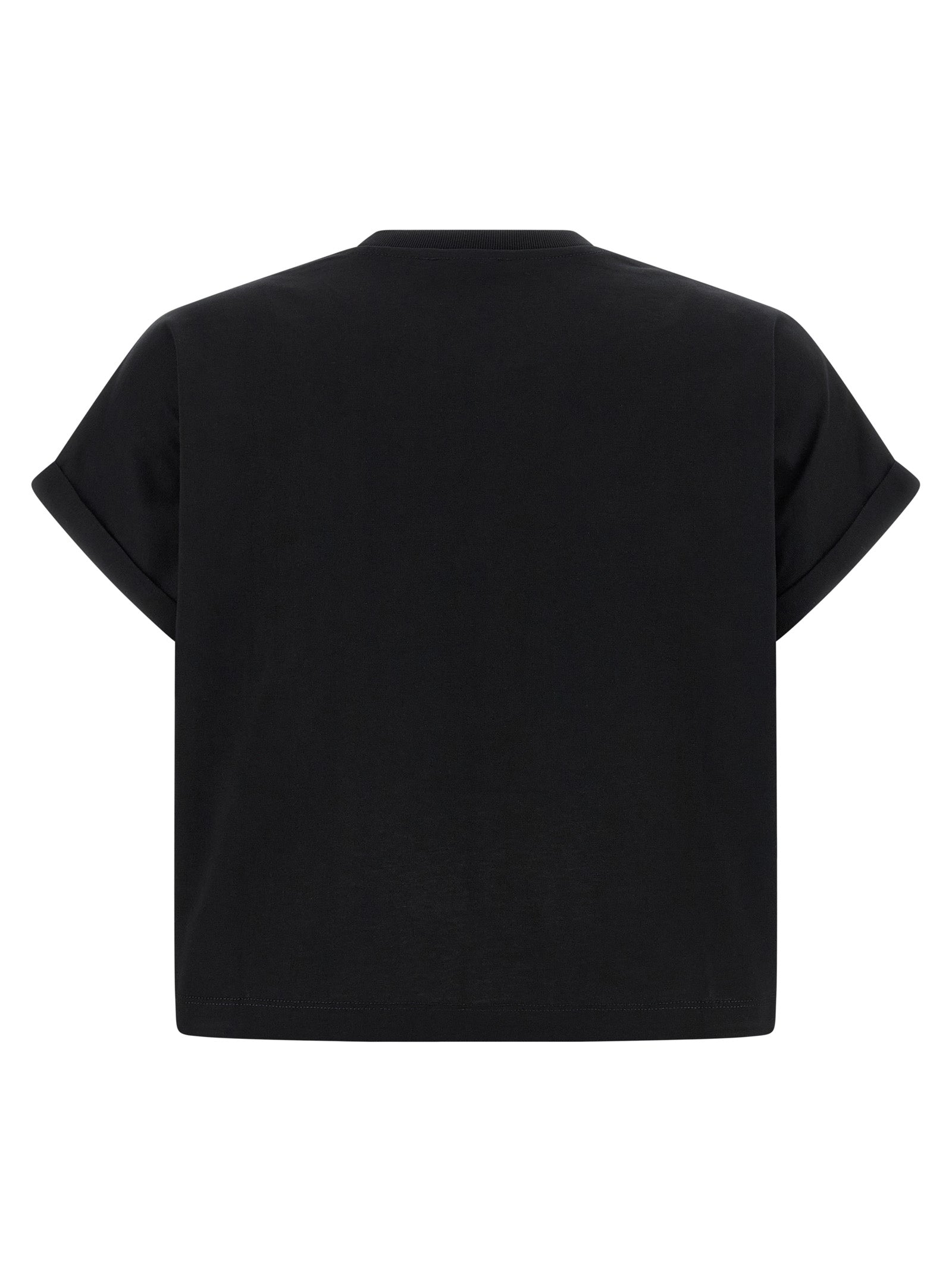 Black Cotton T-Shirt