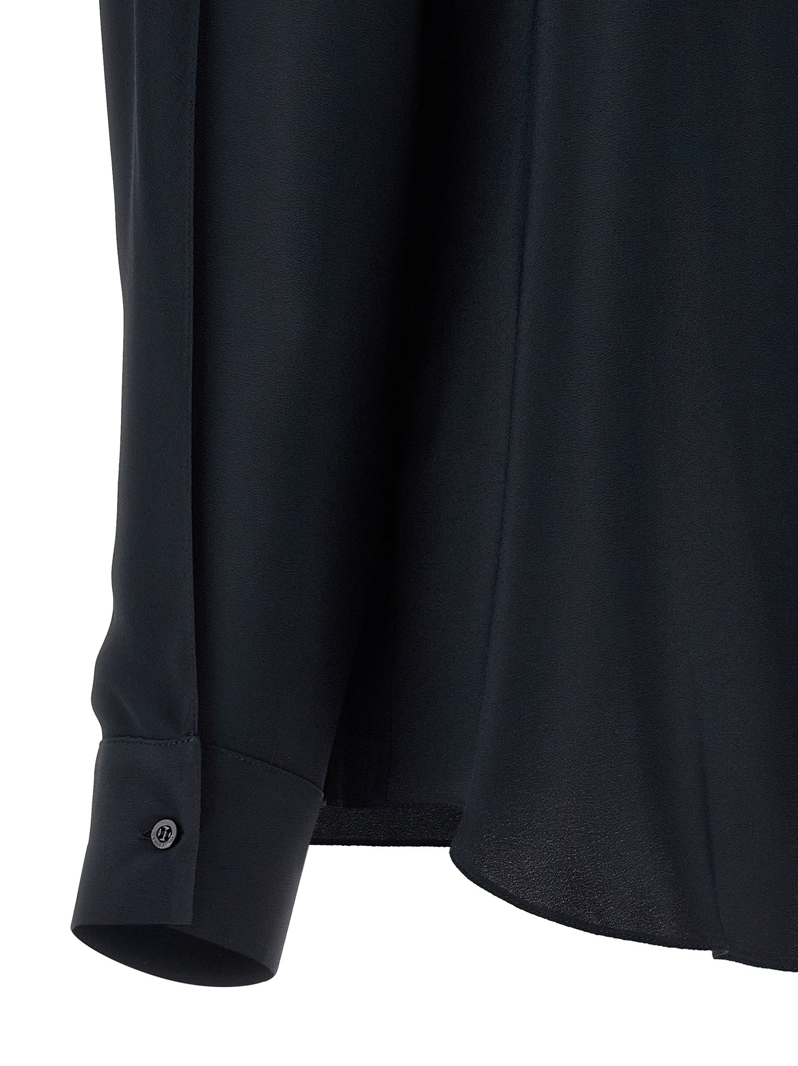 Blue Acetate Blouse