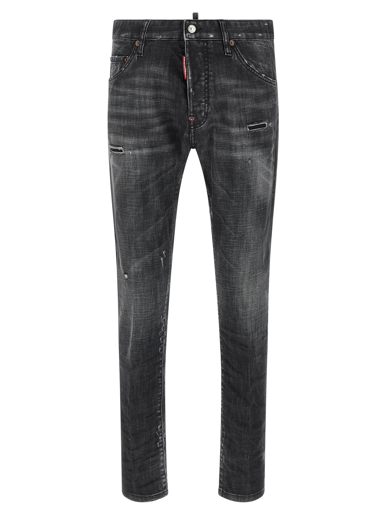 Black Cotton Jeans Denim
