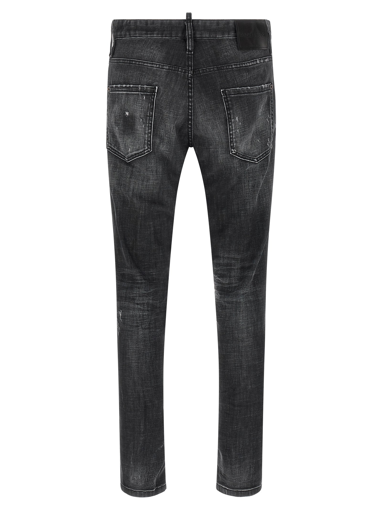 Black Cotton Jeans Denim