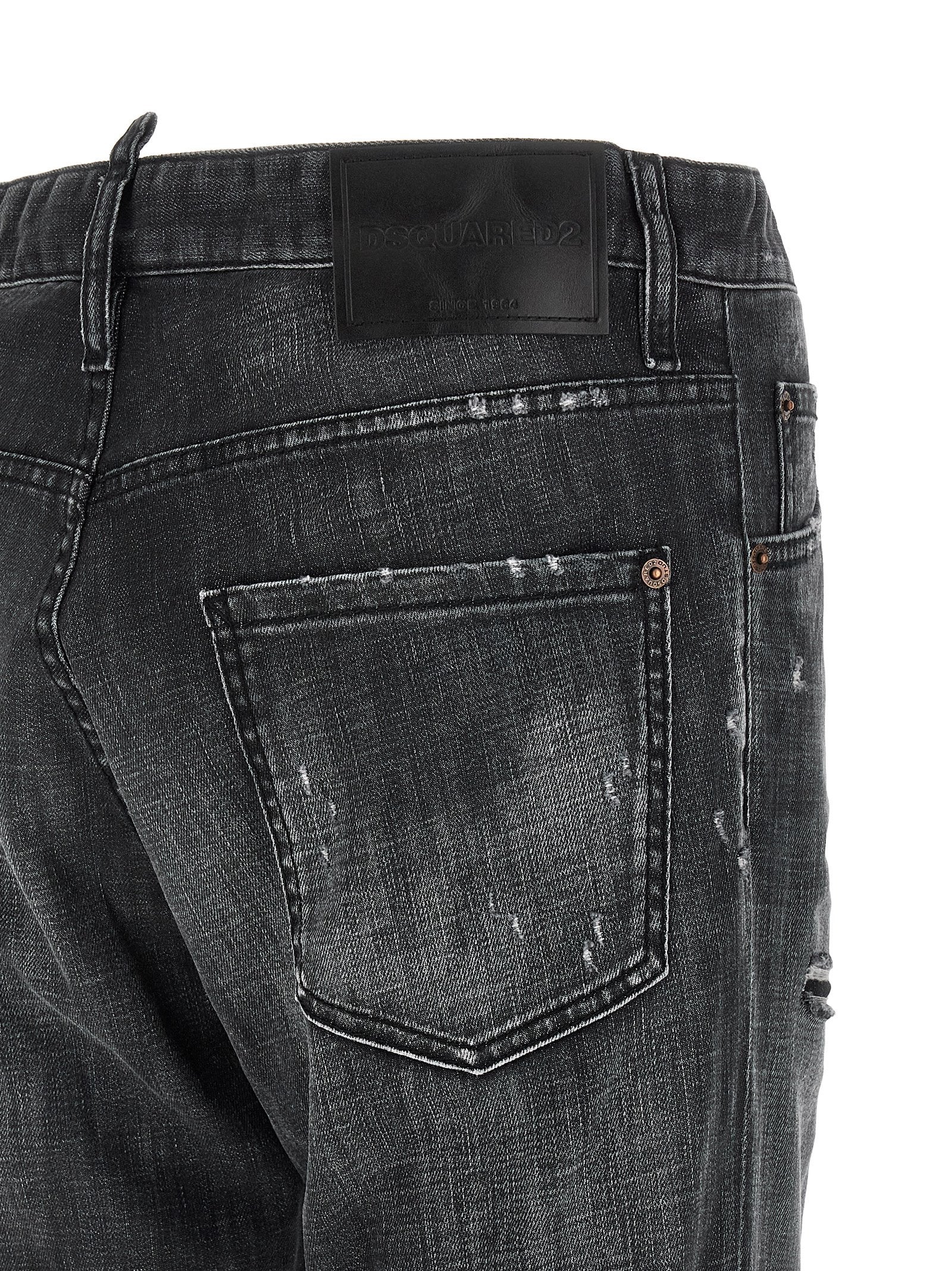 Black Cotton Jeans Denim