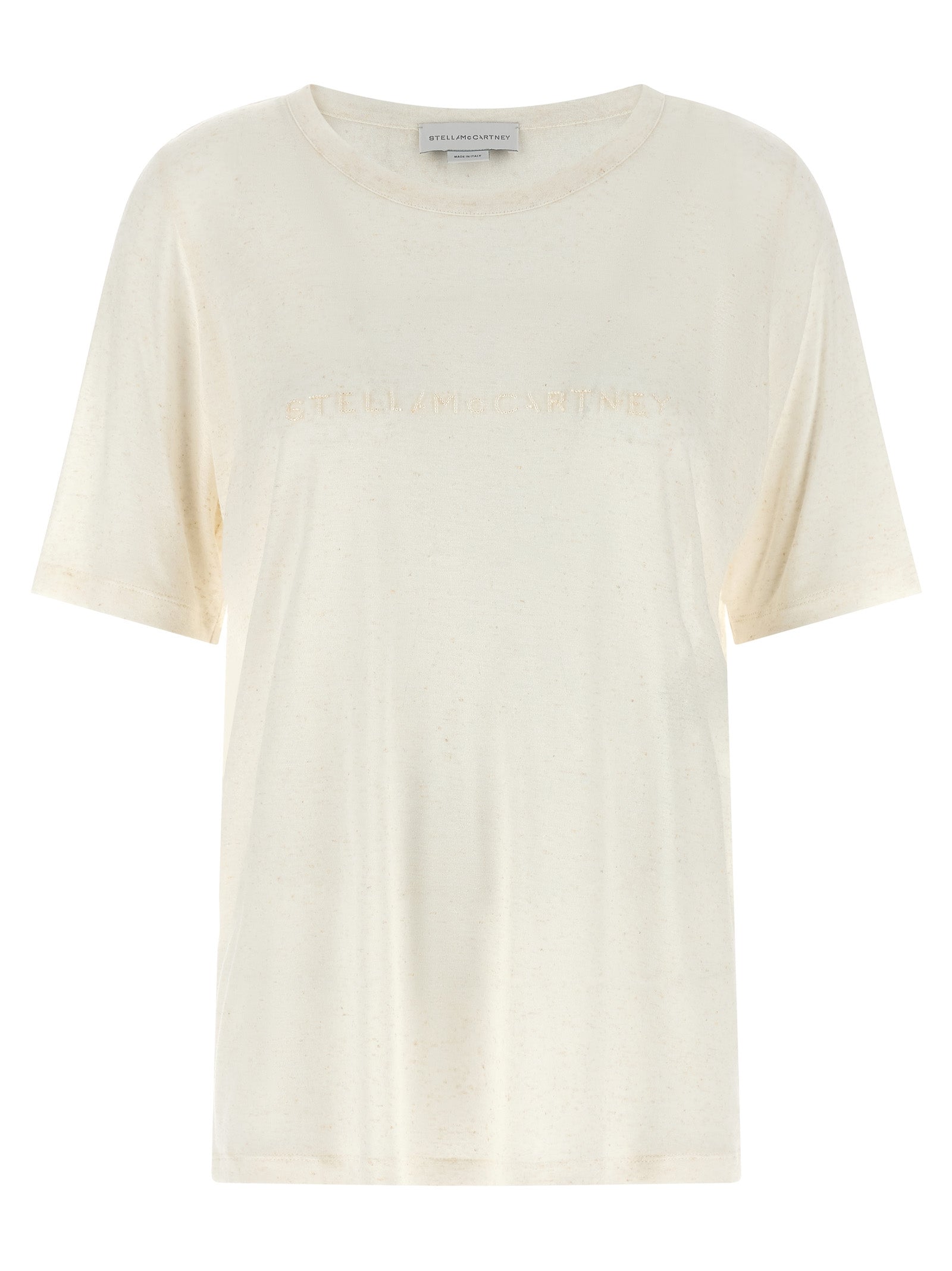 White Viscose T-Shirt