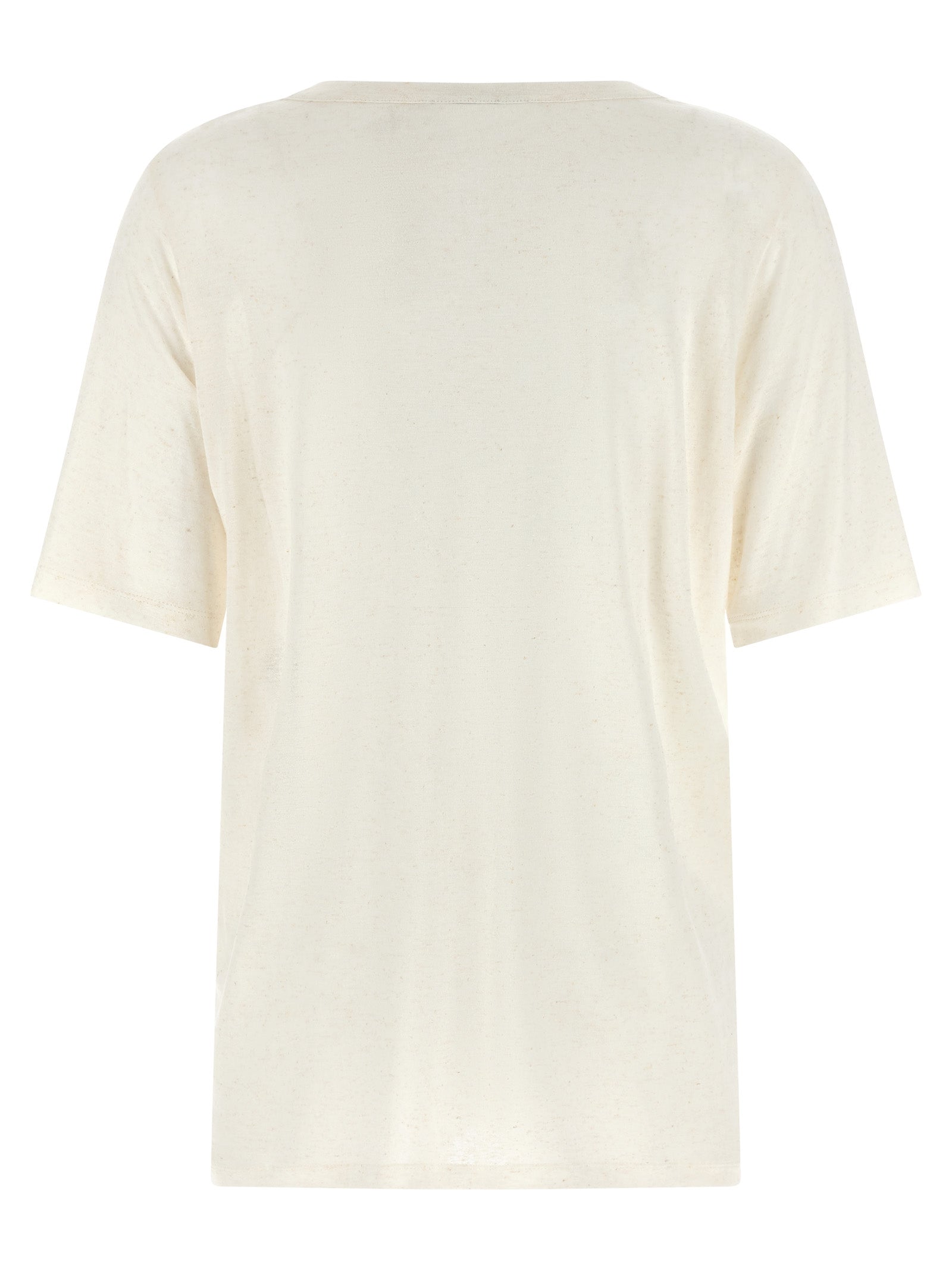 White Viscose T-Shirt