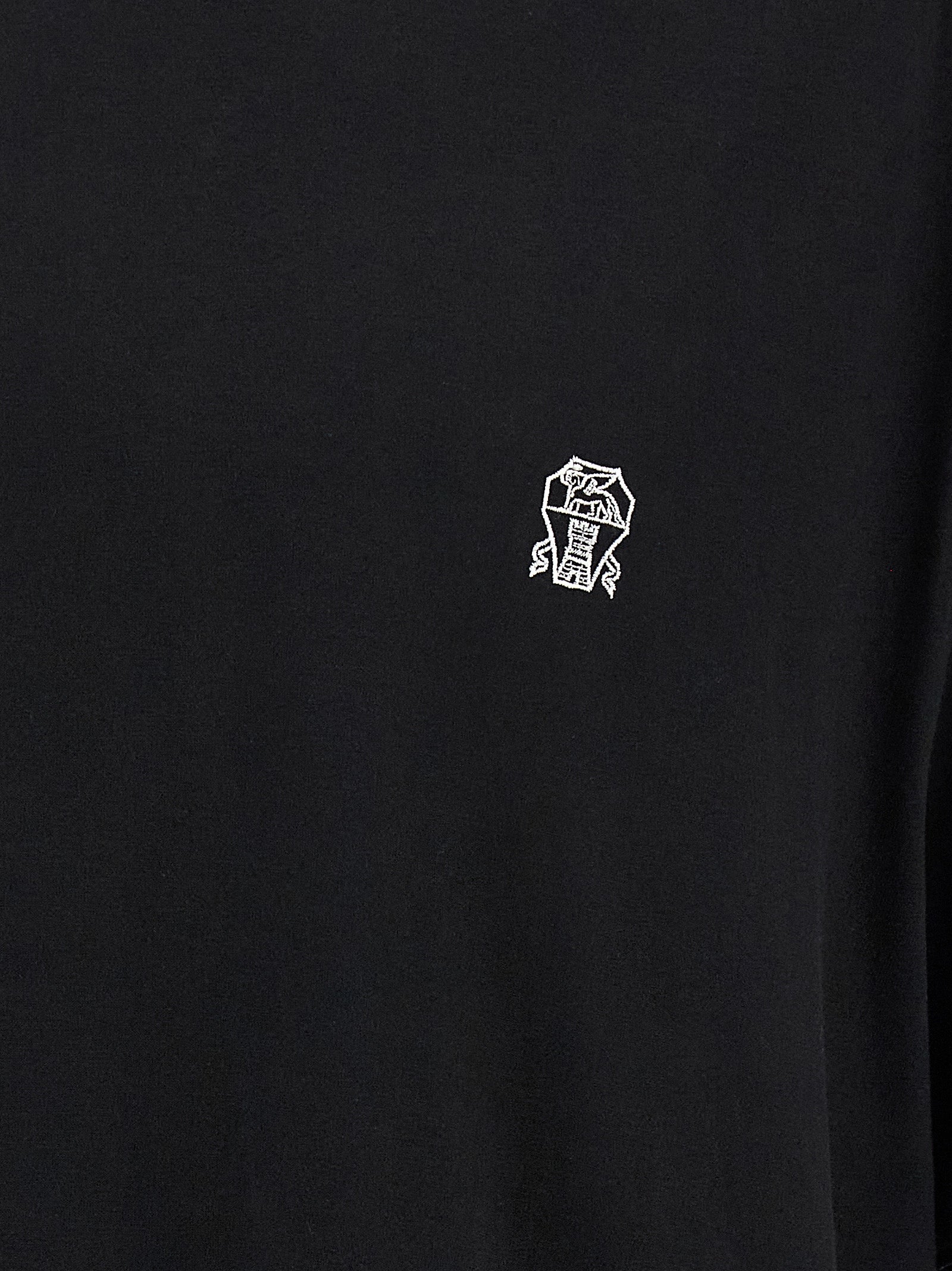 Black Cotton T-Shirt