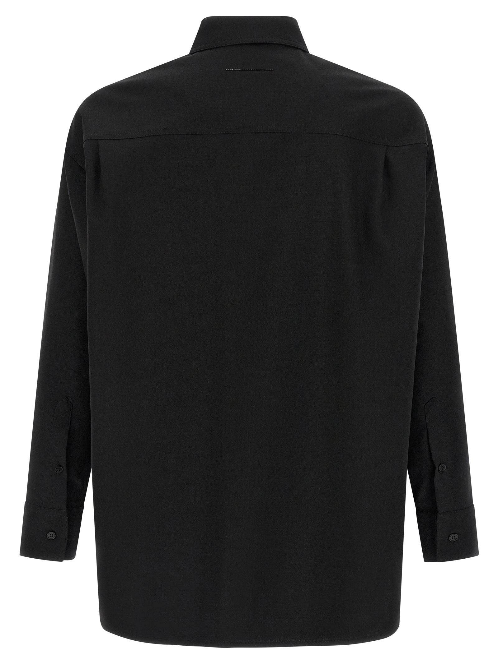 Black Polyester Blouse