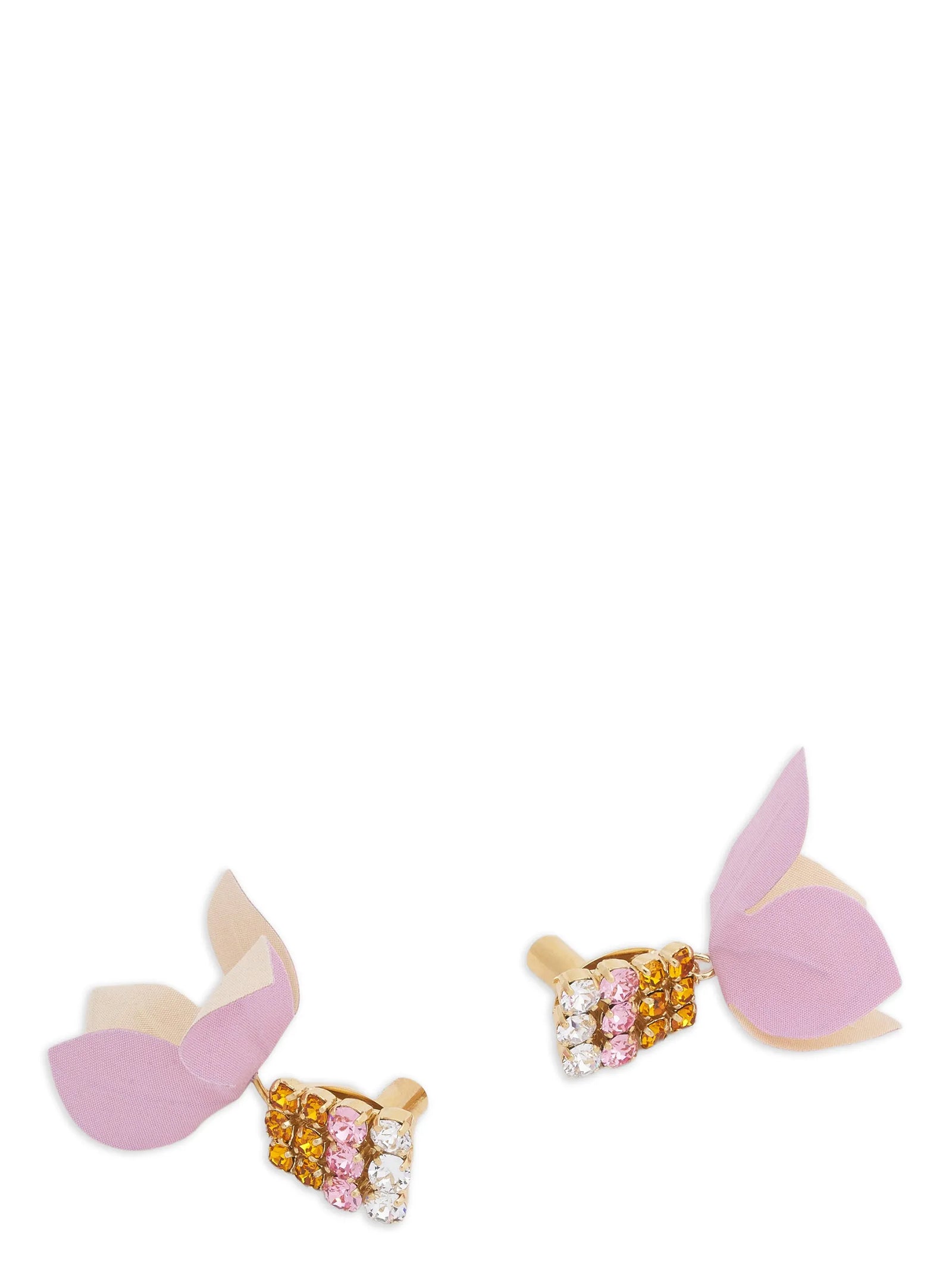 Multicolor Brass Earrings