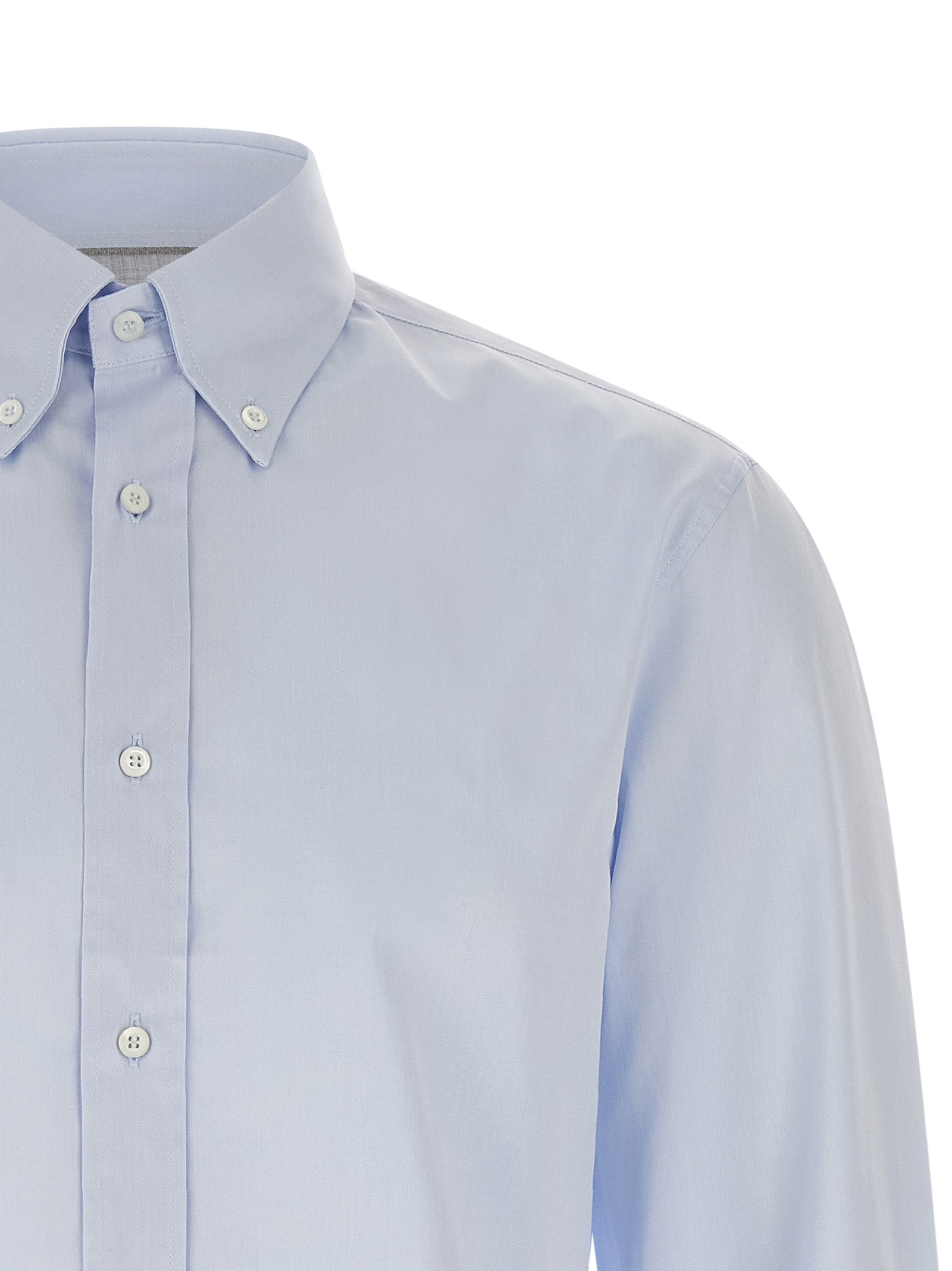 Blue Cotton Blouse